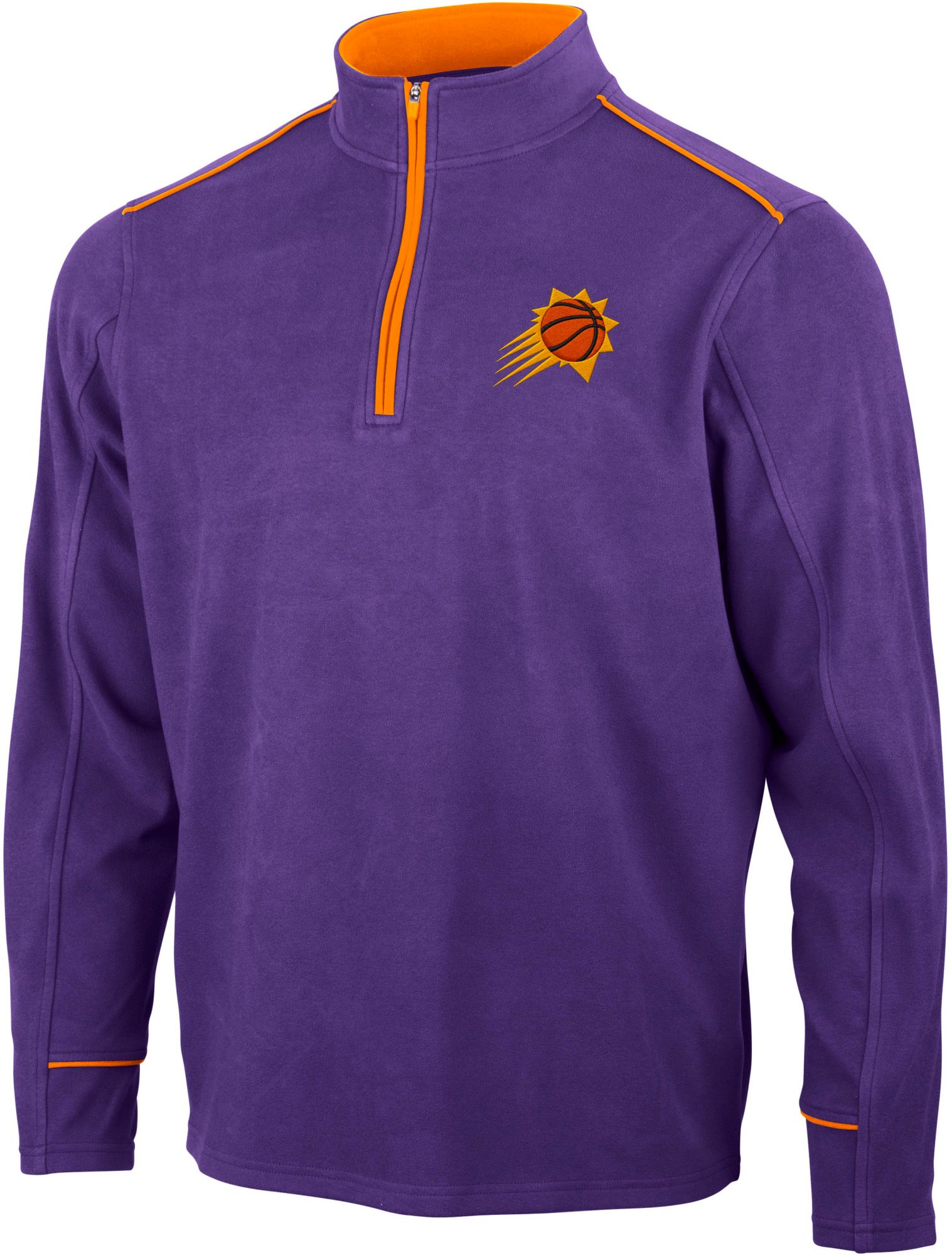 Antigua Men's Phoenix Suns Leverage 1/4 Zip Pullover