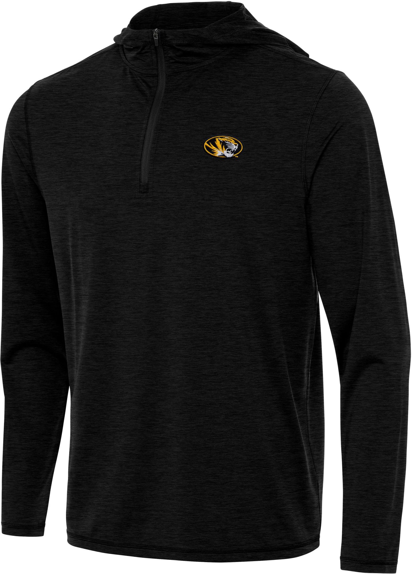 Antigua Men's Missouri Tigers Tidy Hood 1/4 Zip