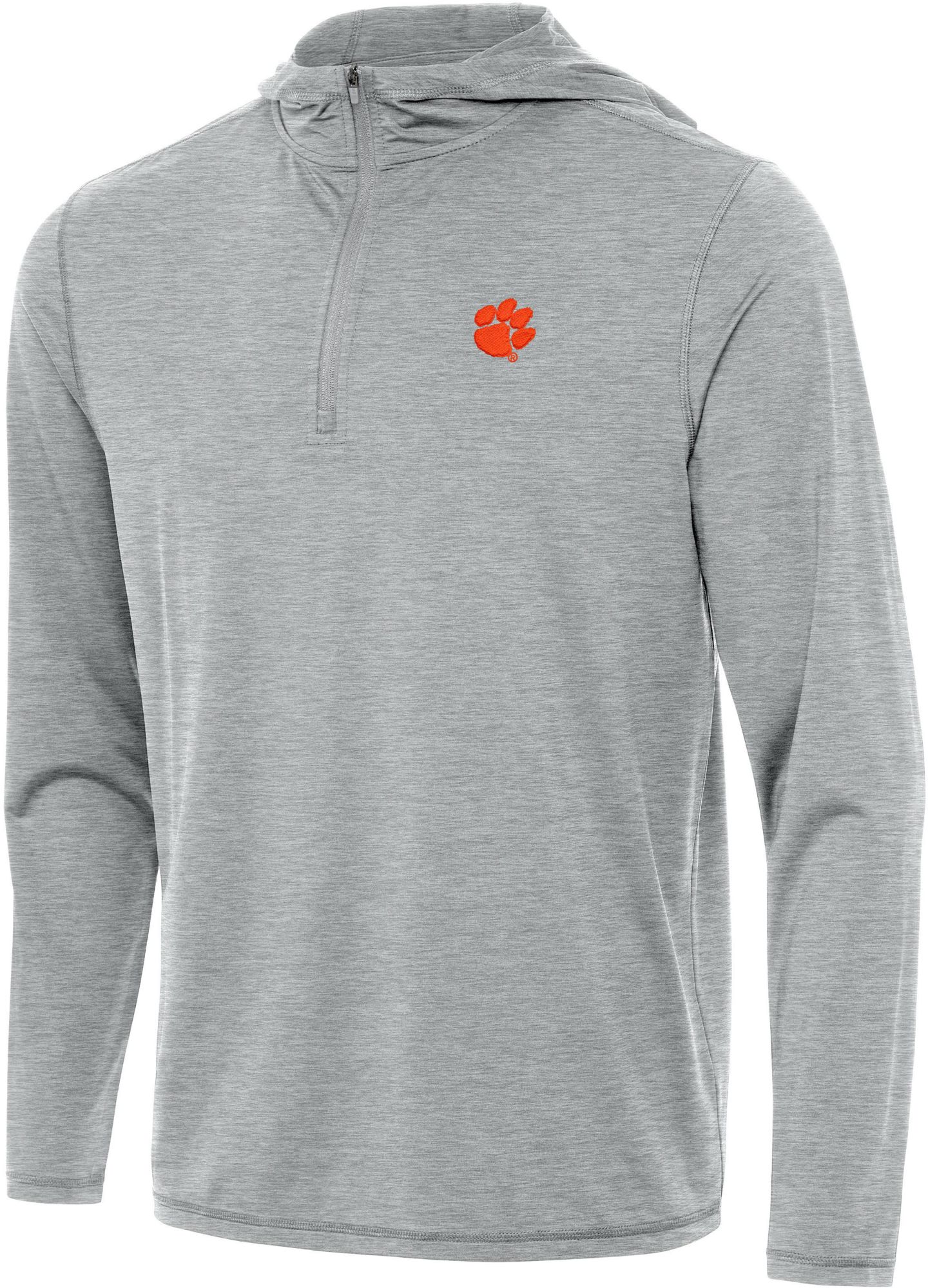 Antigua Men's Clemson Tigers Tidy Hood 1/4 Zip