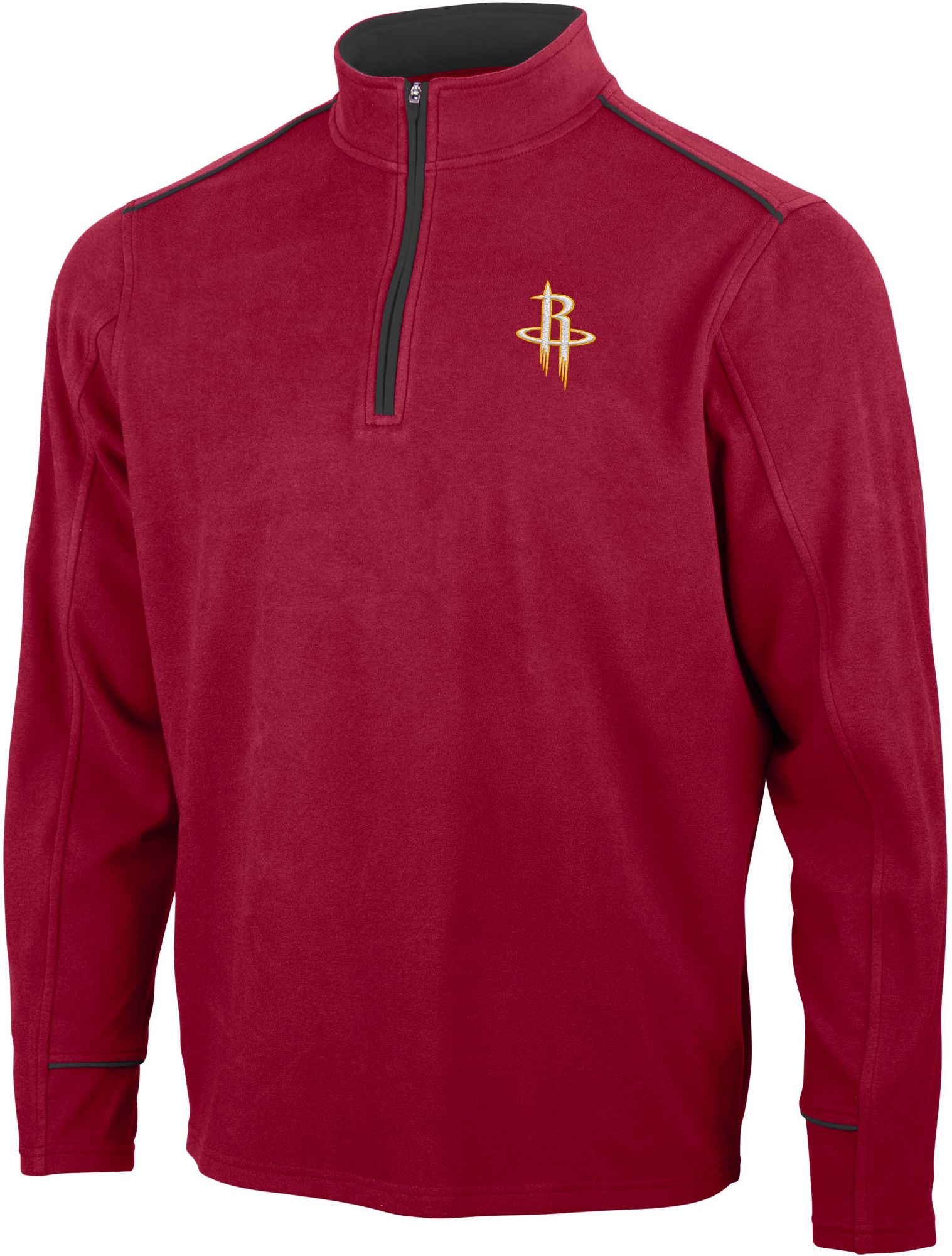 Antigua Men's Houston Rockets Leverage 1/4 Zip Pullover