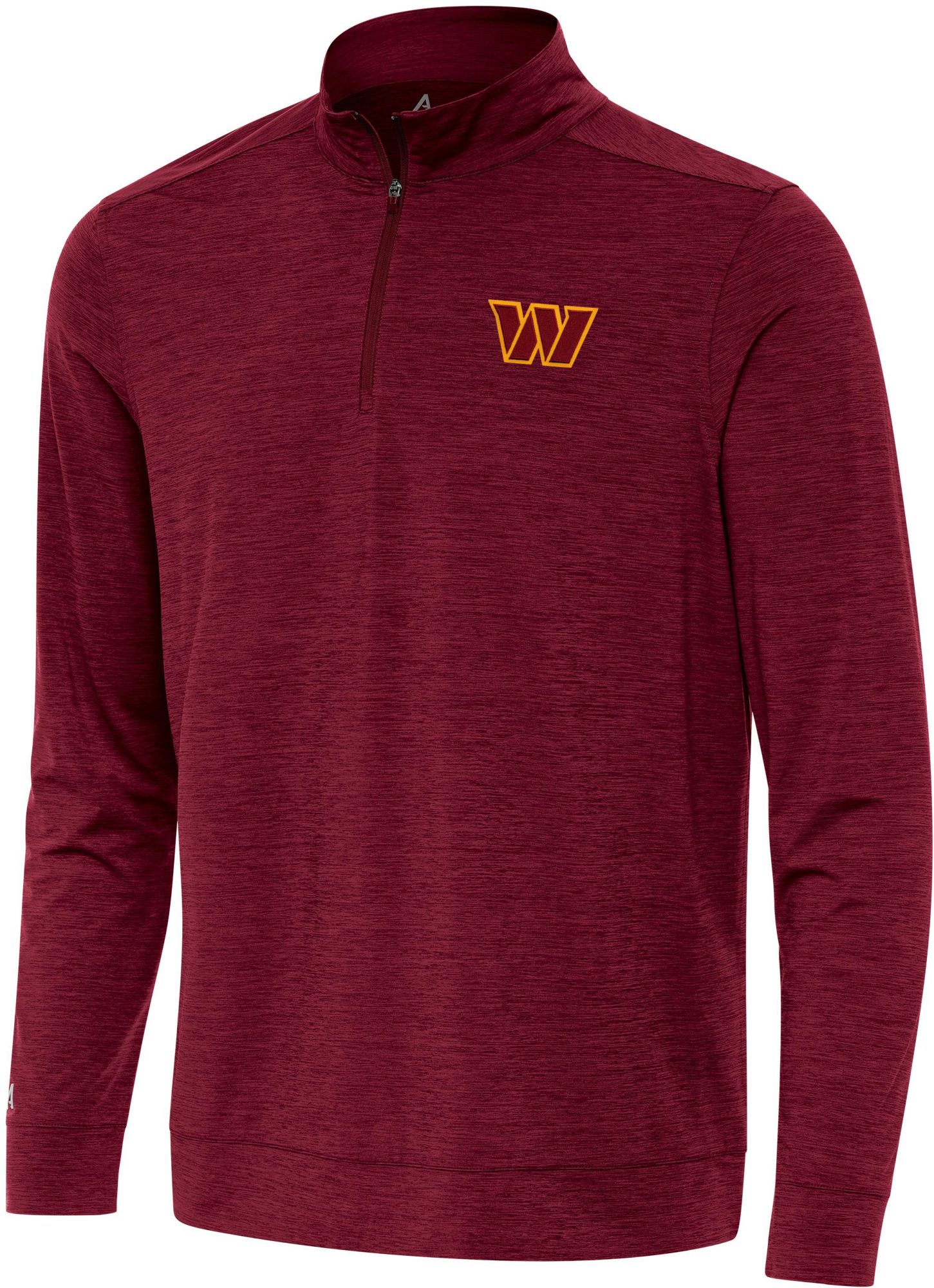 Antigua Men's Washington Commanders Bright 1/4 Zip Pullover