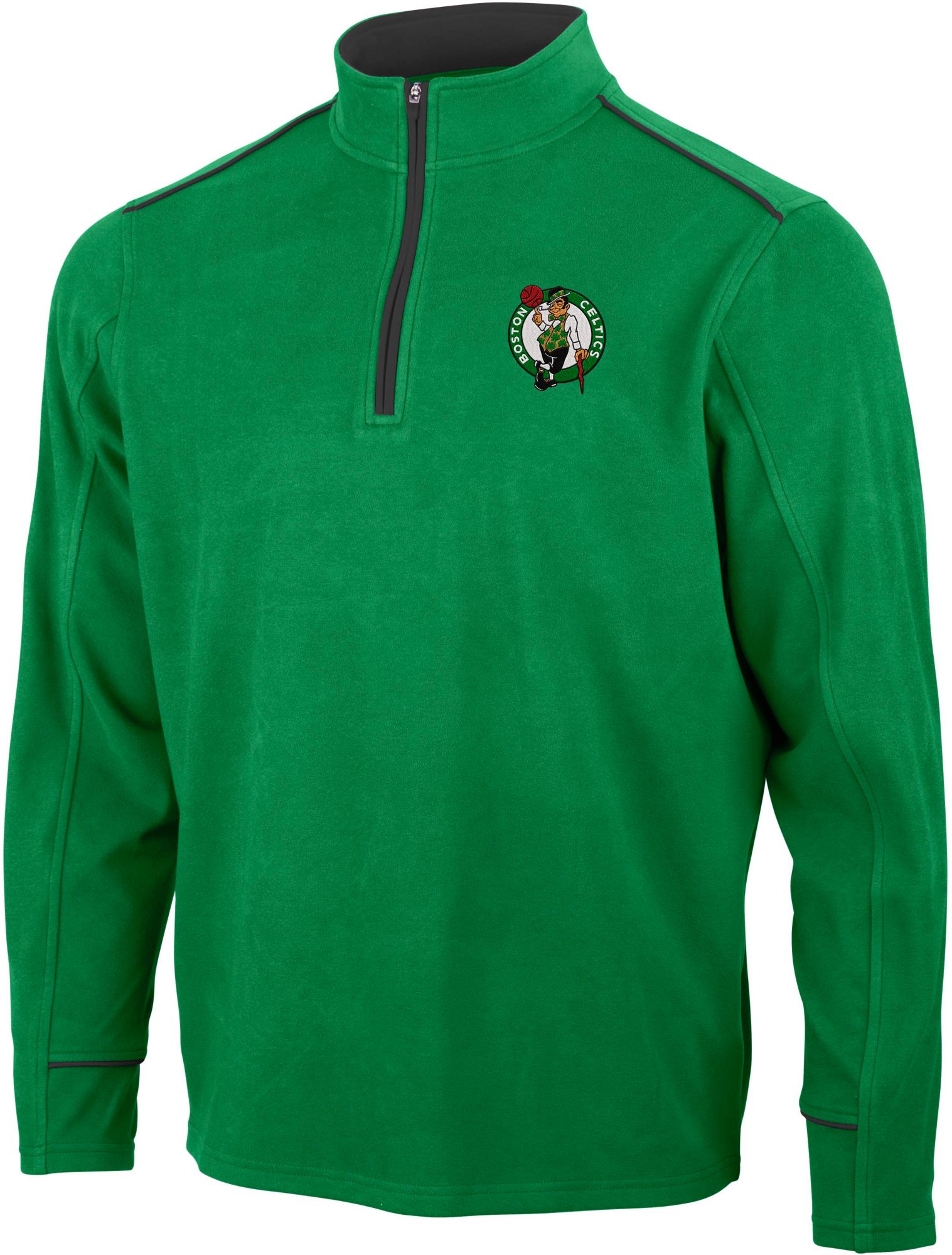 Antigua Men's Boston Celtics Leverage 1/4 Zip Pullover