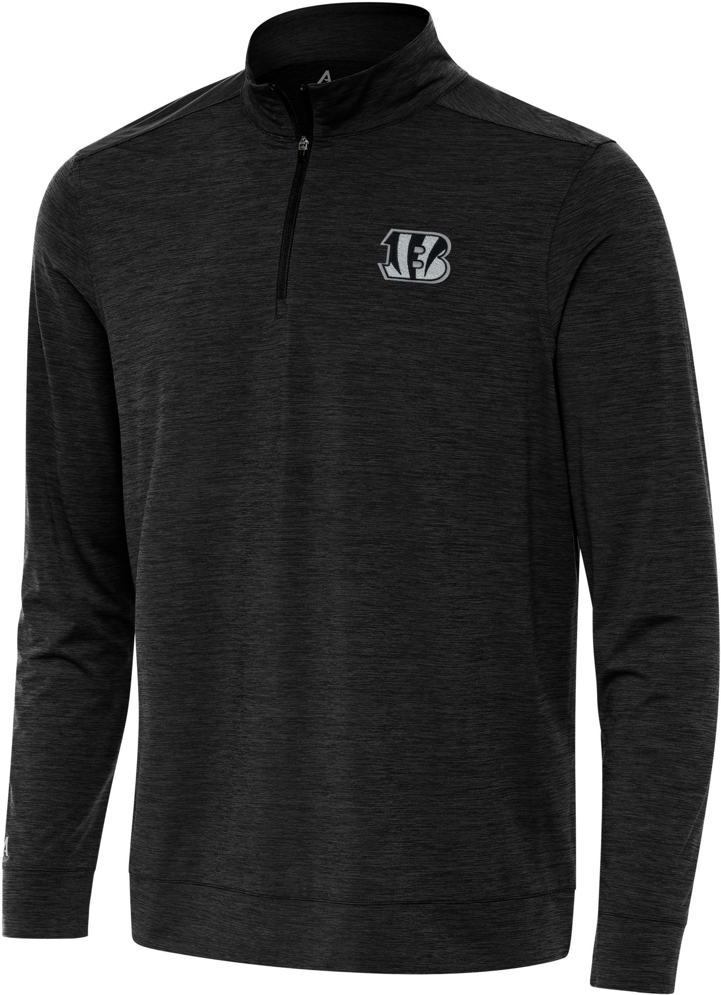 Antigua Men's Cincinnati Bengals Bright 1/4 Zip Pullover