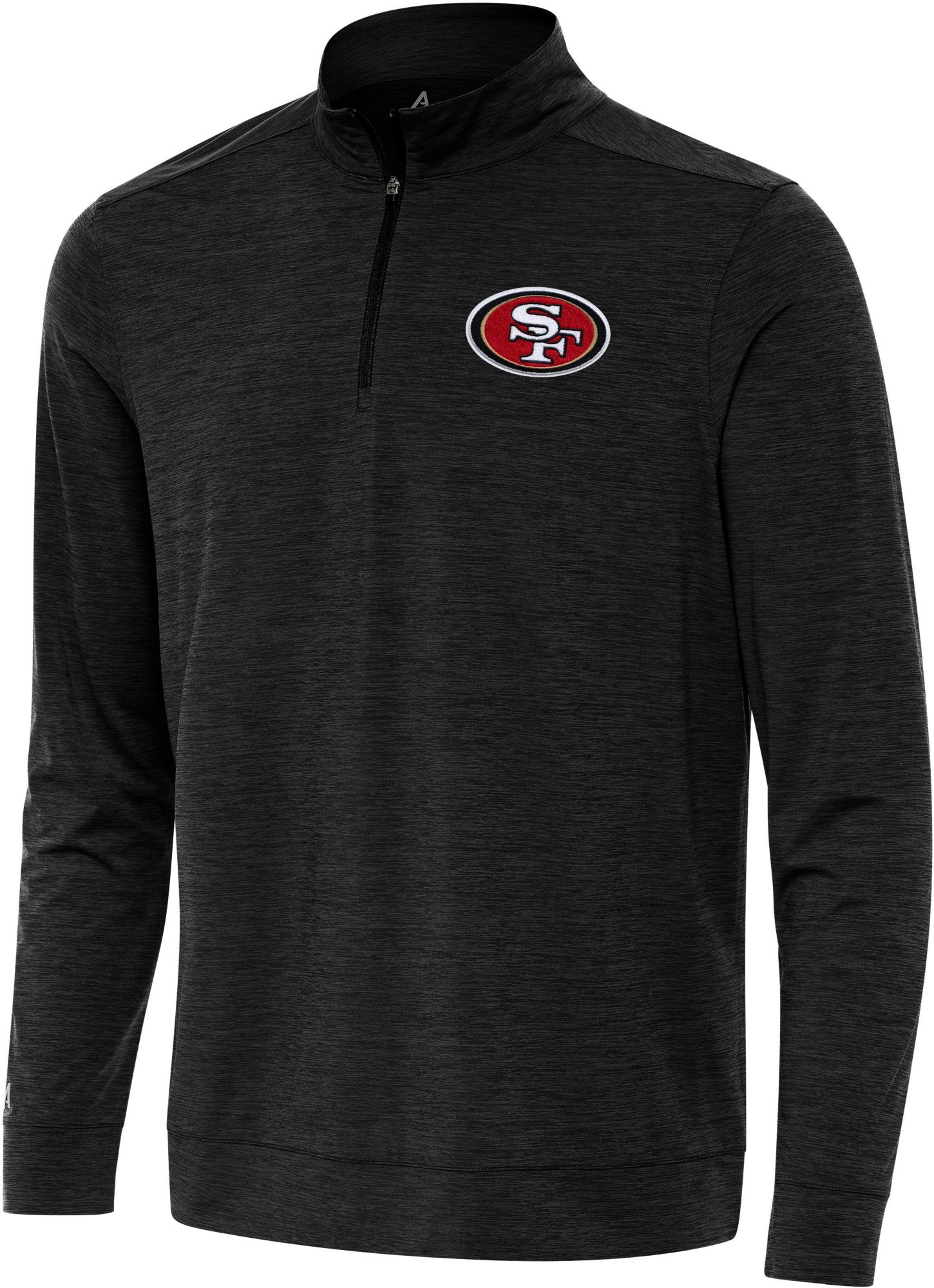Antigua Men's San Francisco 49ers Bright 1/4 Zip Pullover