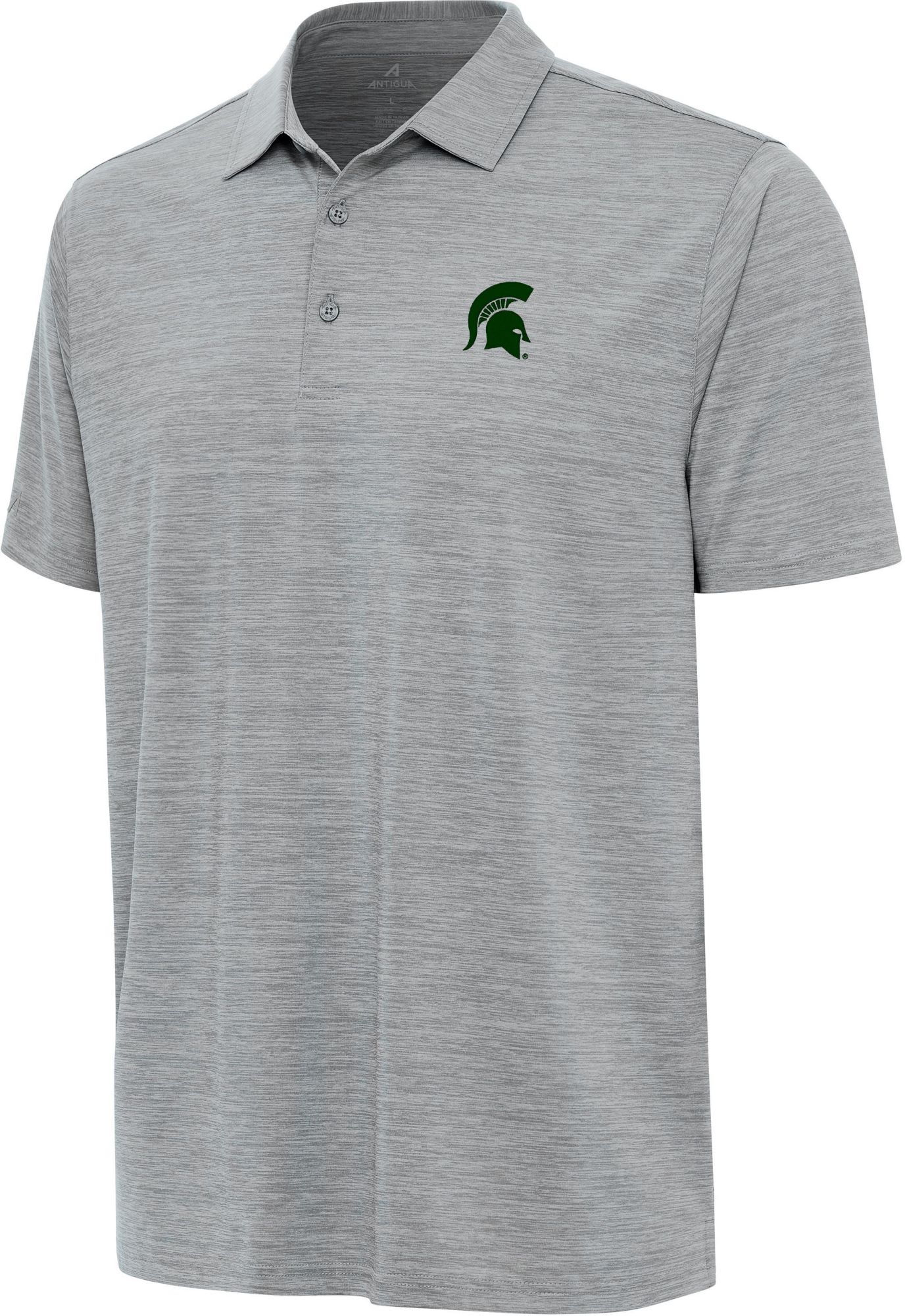 Antigua Men's Michigan State Spartans Layout Polo