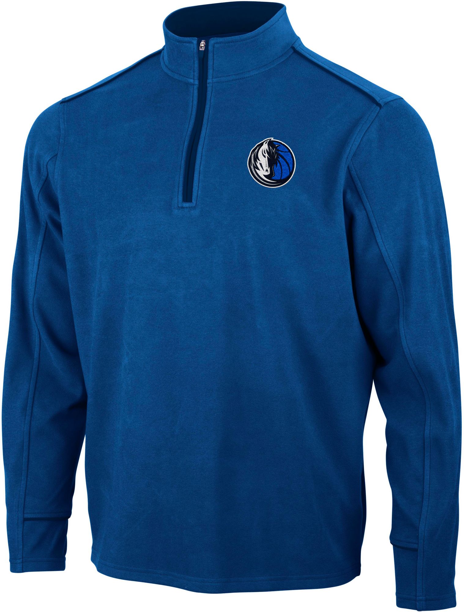 Antigua Men's Dallas Mavericks Leverage 1/4 Zip Pullover