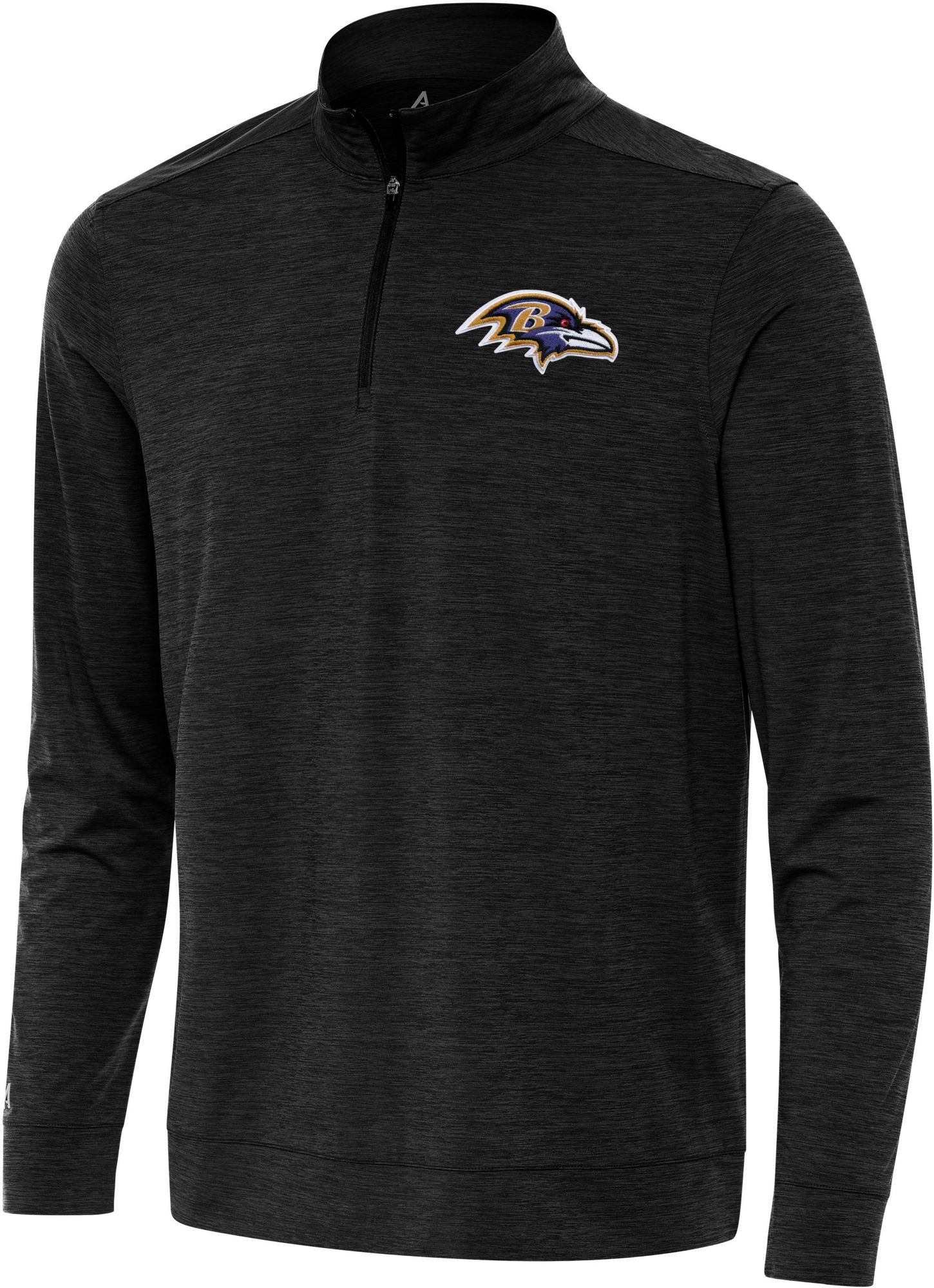 Antigua Men's Baltimore Ravens Bright 1/4 Zip Pullover