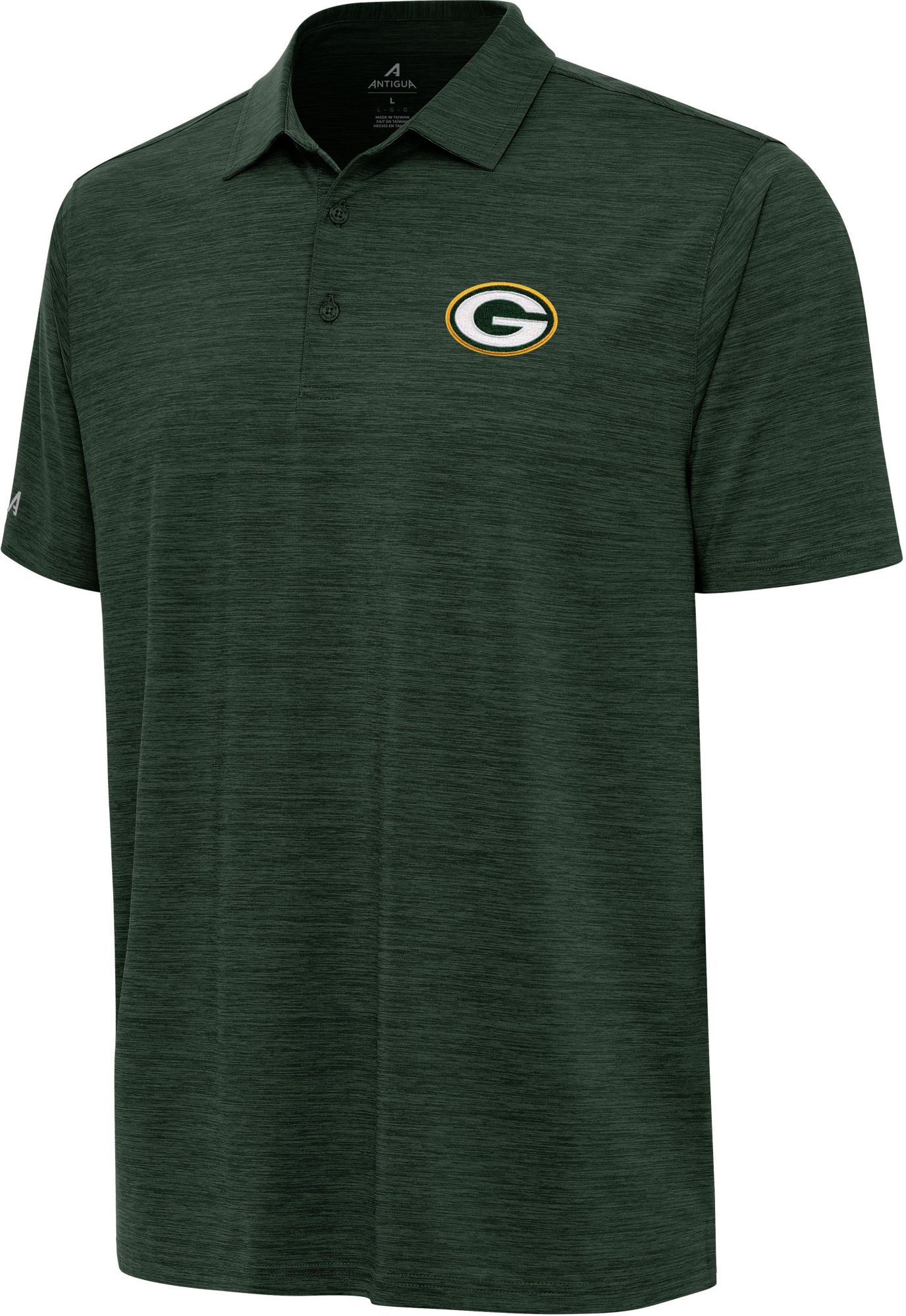 Antigua Men's Green Bay Packers Layout Polo