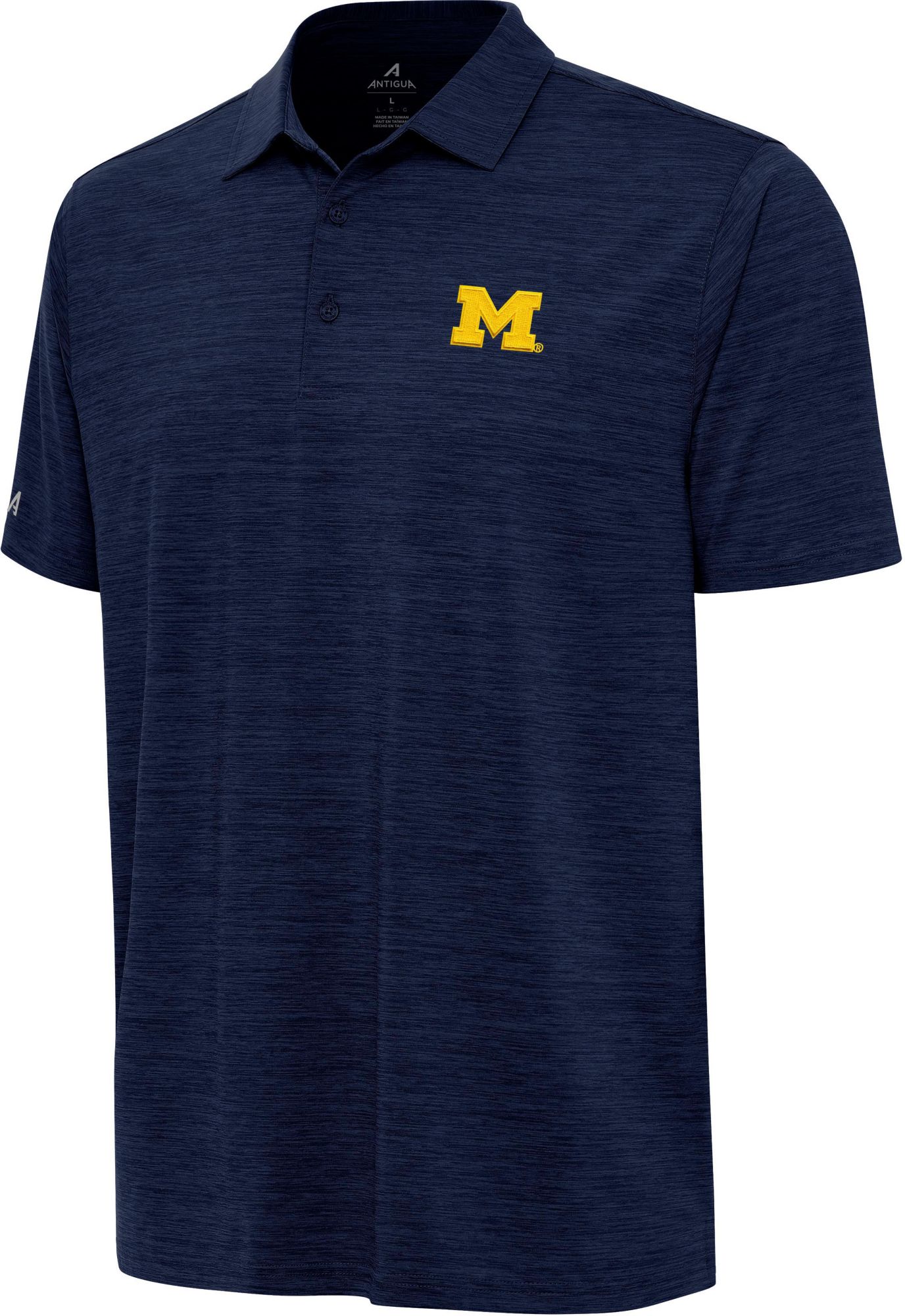 Antigua Men's Michigan Wolverines Layout Polo