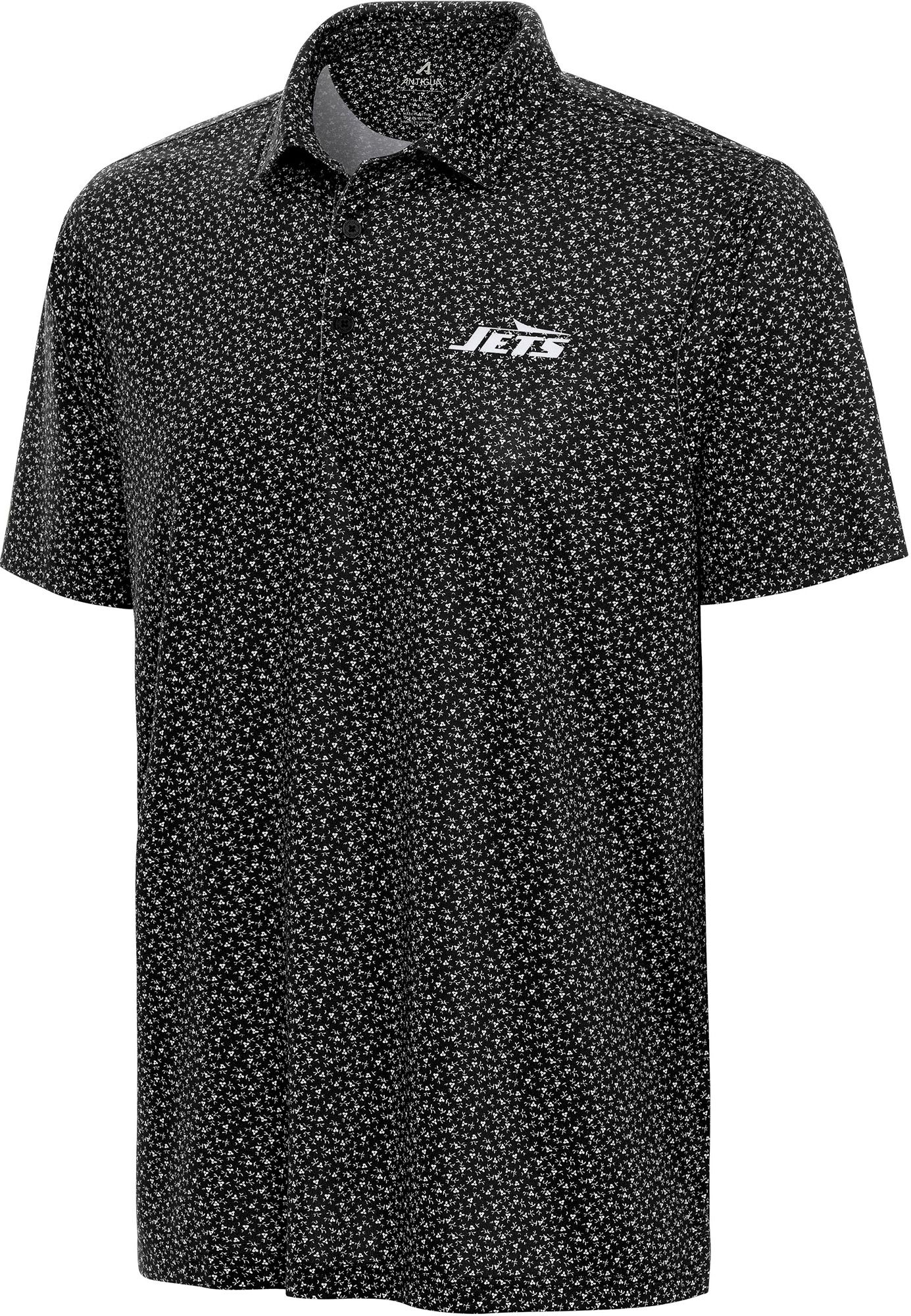 Antigua Men's New York Jets Vigorous Polo
