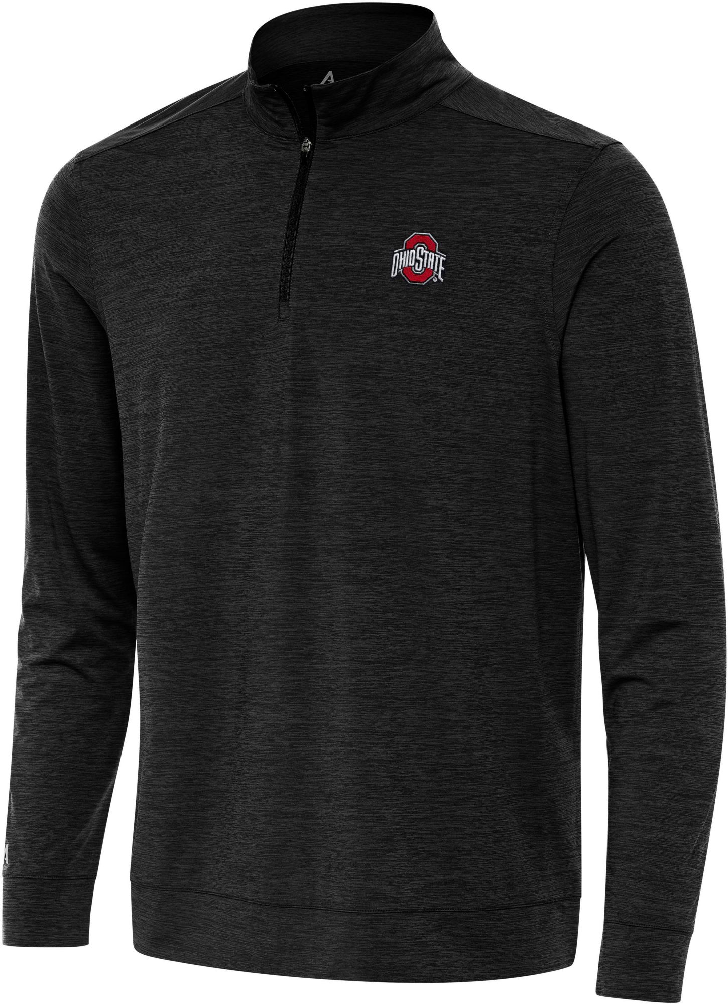 Antigua Men's Ohio State Buckeyes Bright Mock 1/4 Zip