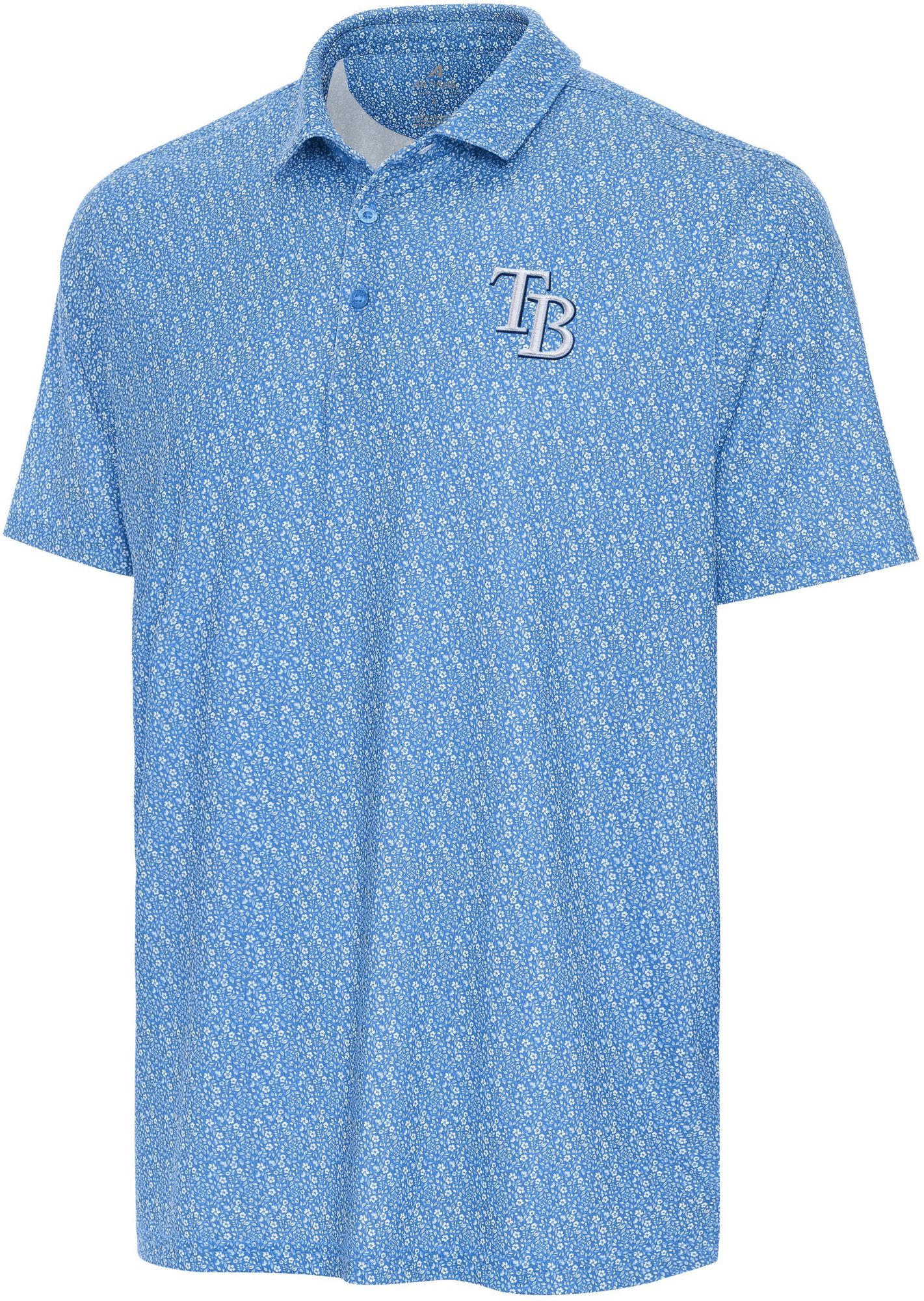 Antigua Men's Tampa Bay Rays Botanic Polo