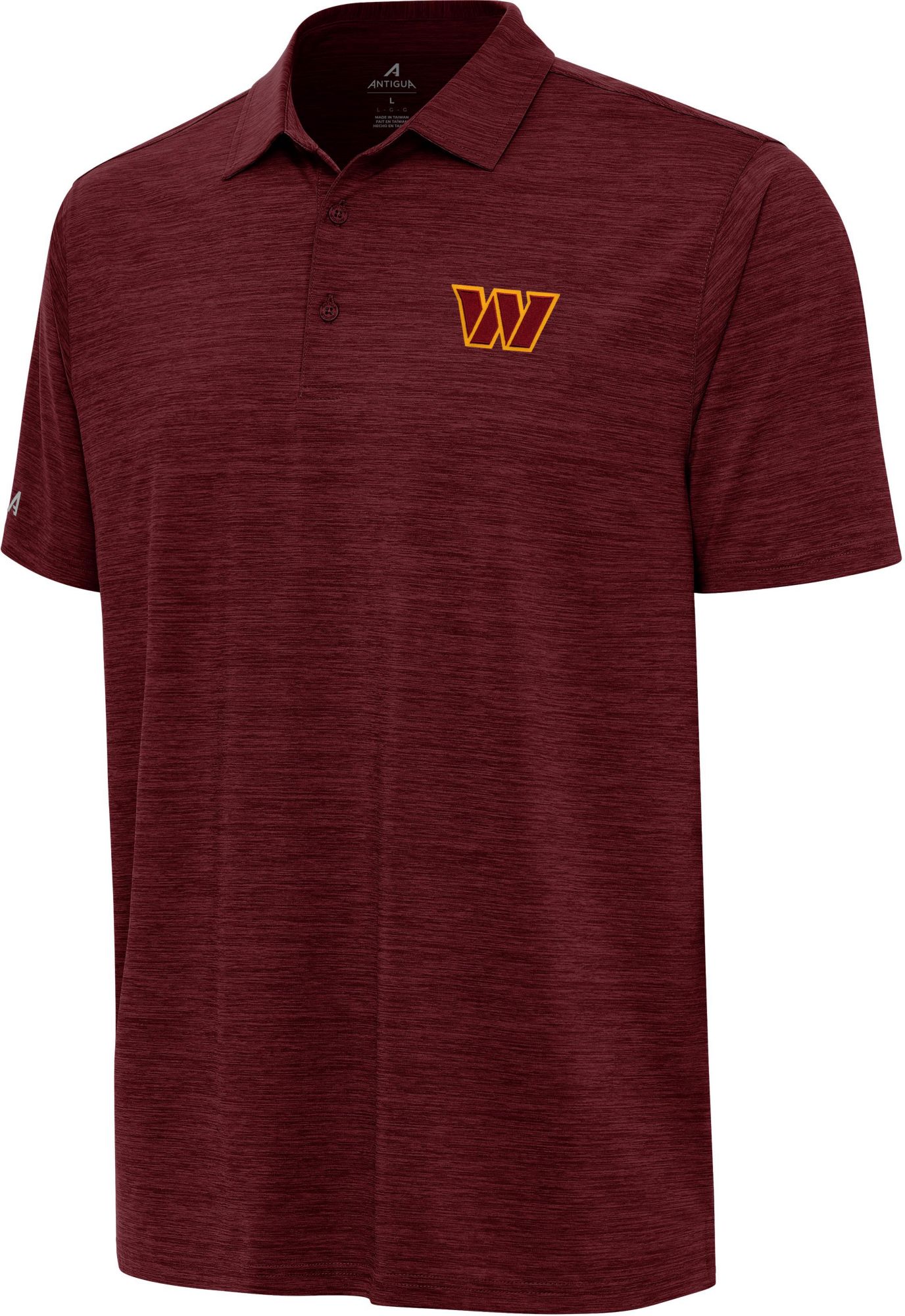 Antigua Men's Washington Commanders Layout Polo