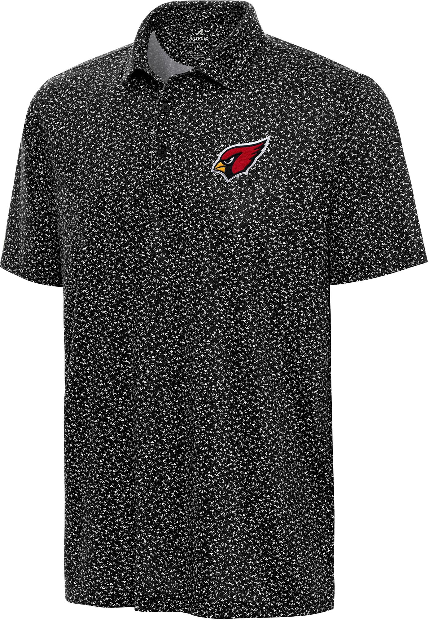 Antigua Men's Arizona Cardinals Vigorous Polo
