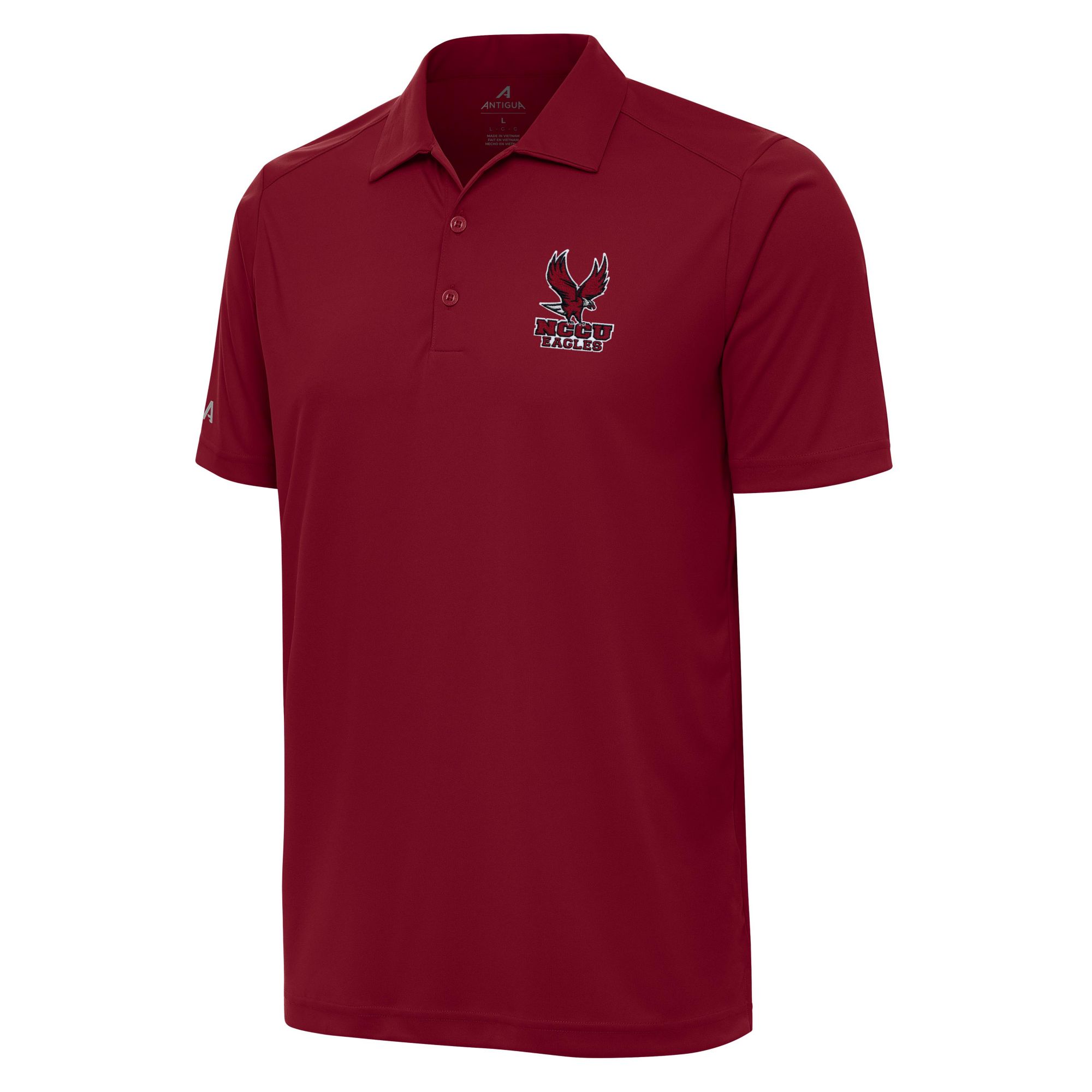 Antigua Men's North Carolina Central Eagles Tribute Polo, XXL, Red