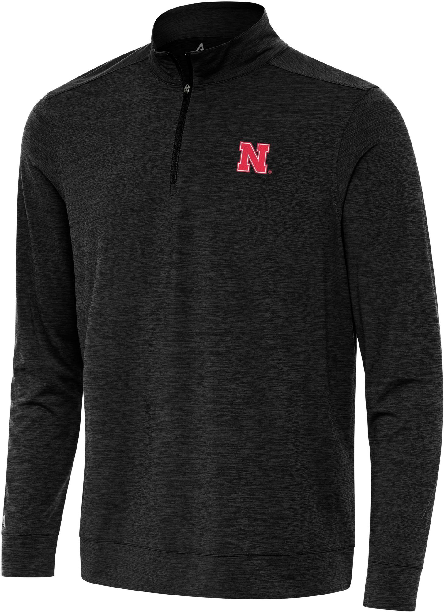 Antigua Men's Nebraska Cornhuskers Bright Mock 1/4 Zip
