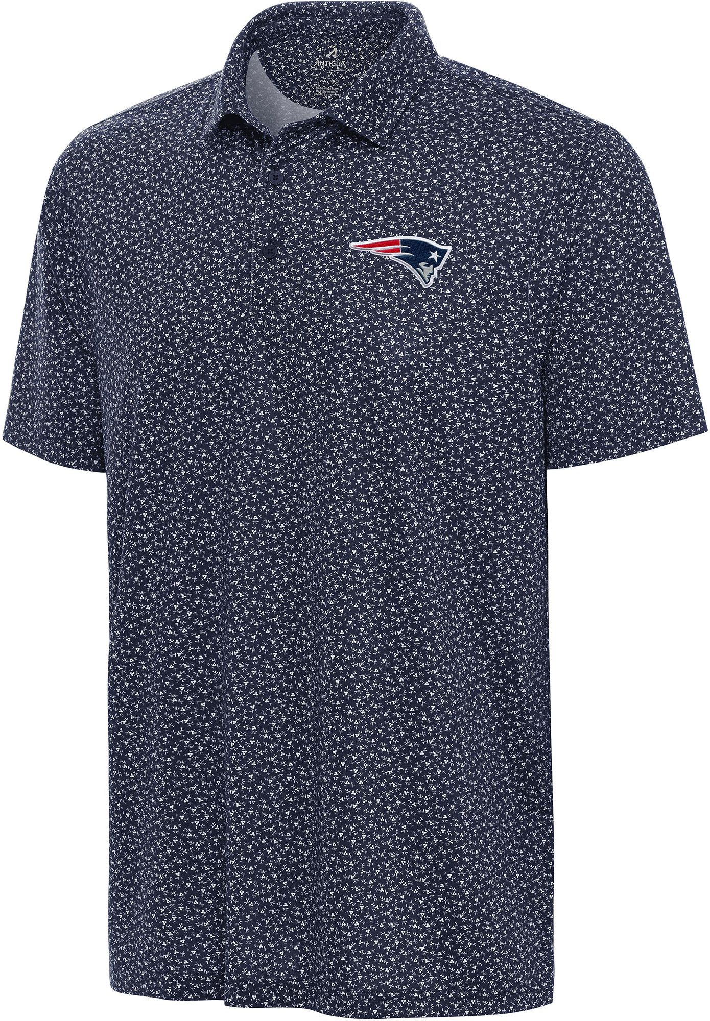 Antigua Men's New England Patriots Vigorous Polo