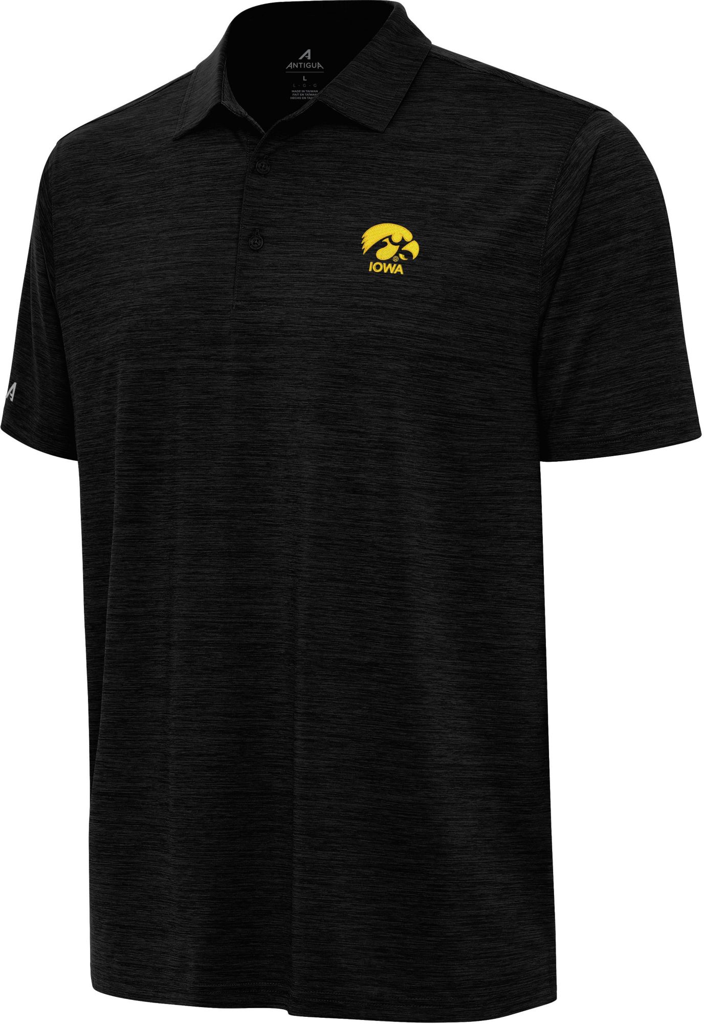 Antigua Men's Iowa Hawkeyes Layout Polo