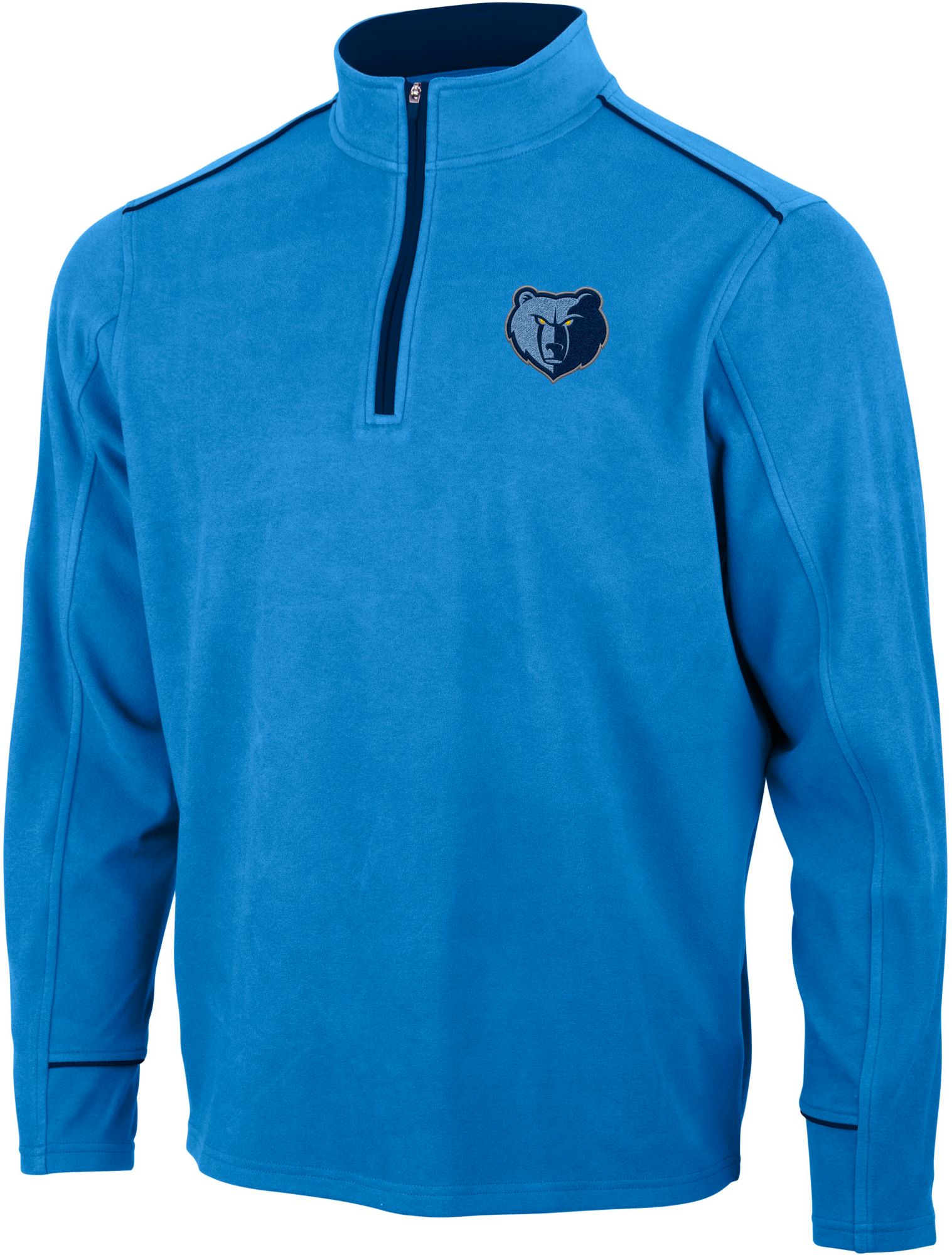 Antigua Men's Memphis Grizzlies Leverage 1/4 Zip Pullover
