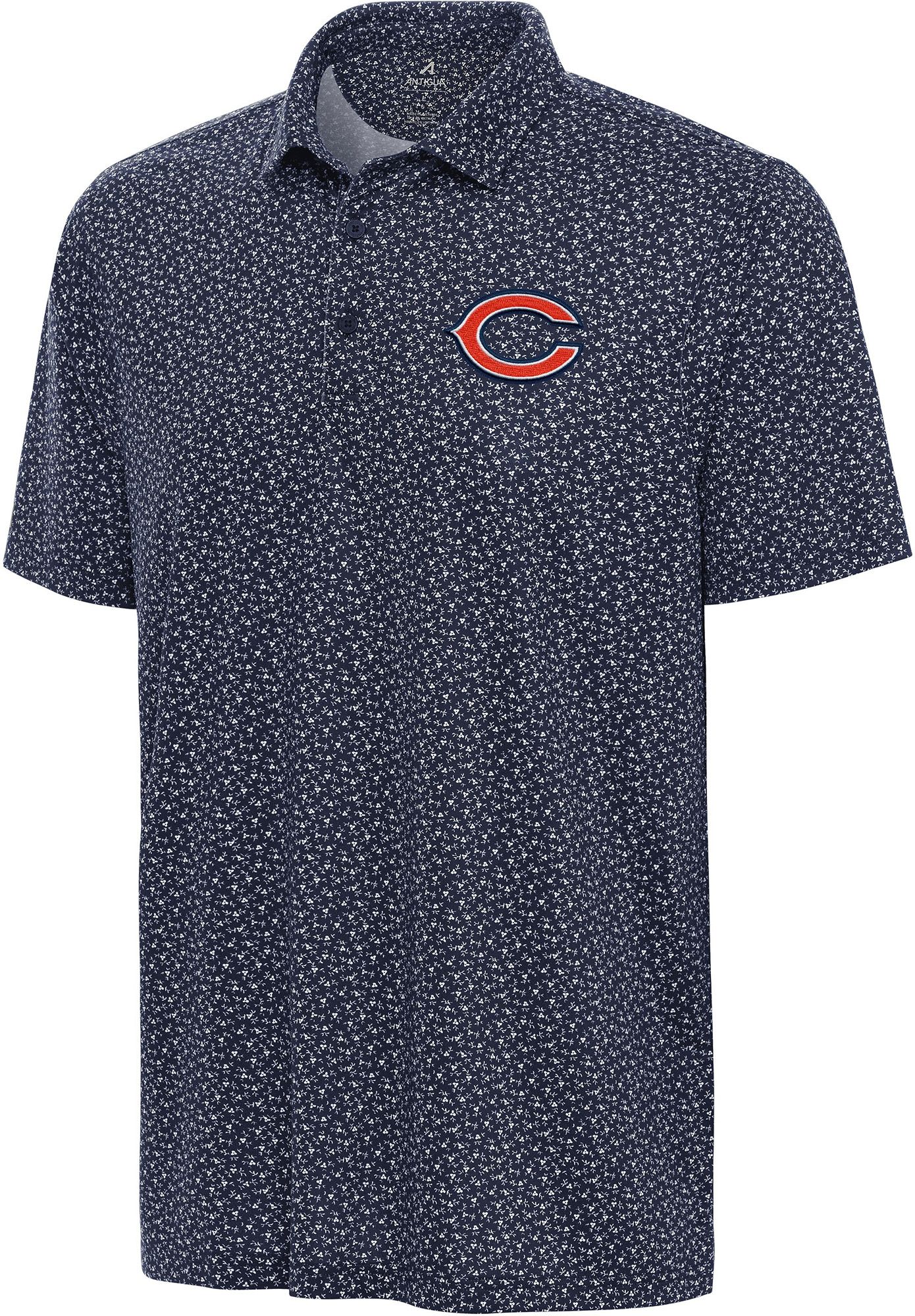 Antigua Men's Chicago Bears Vigorous Polo