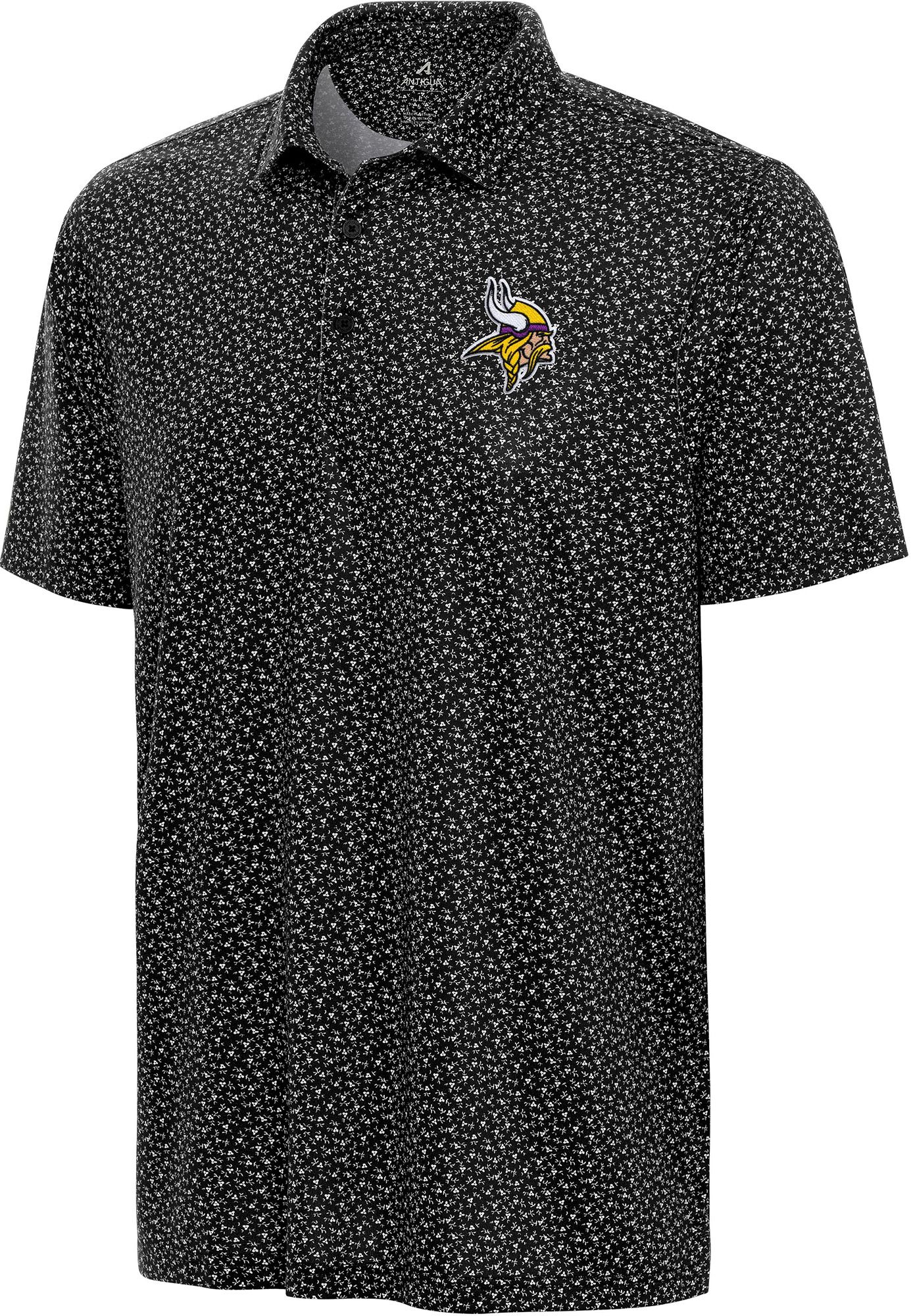 Antigua Men's Minnesota Vikings Vigorous Polo