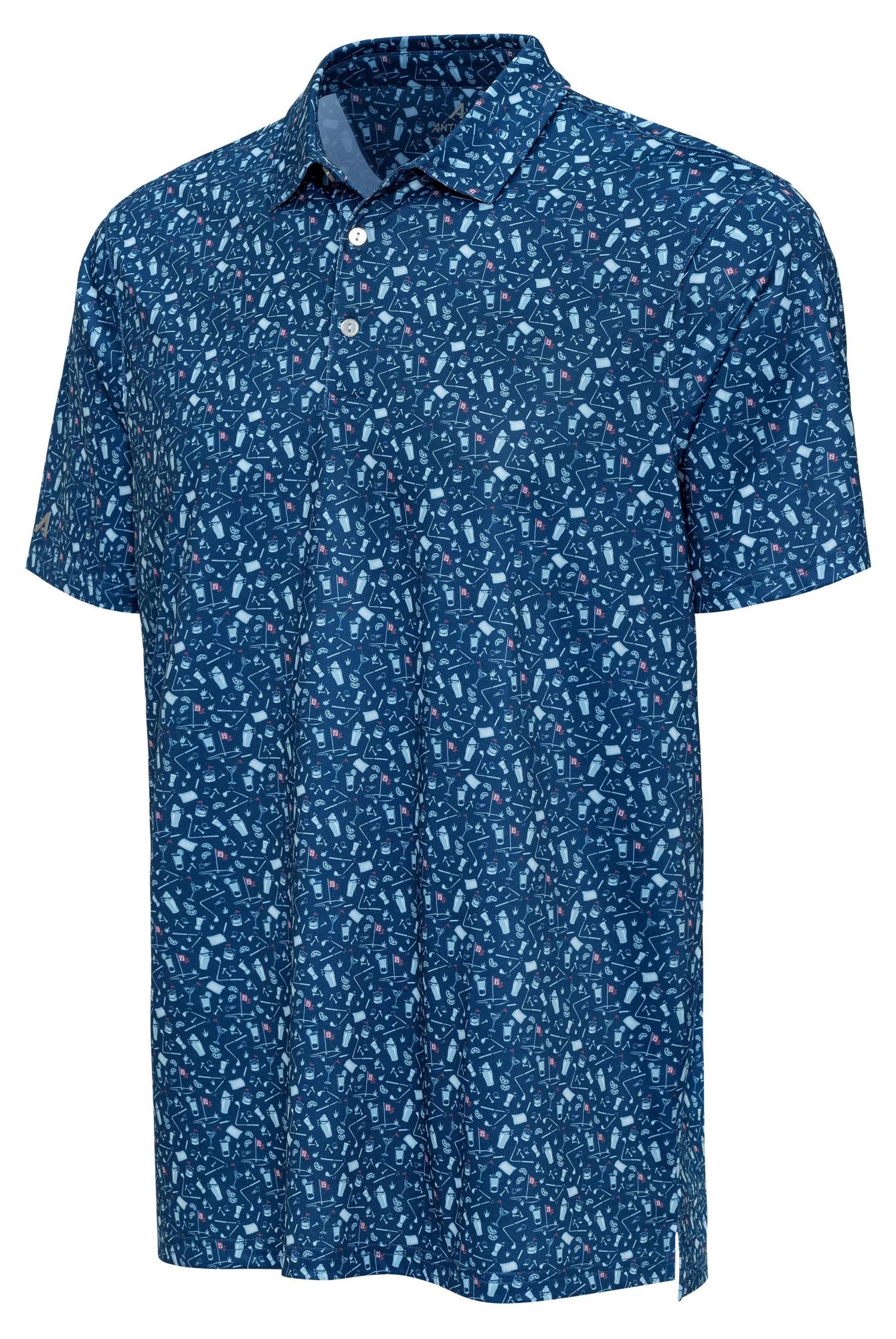 Antigua Men's Scramble Golf Polo