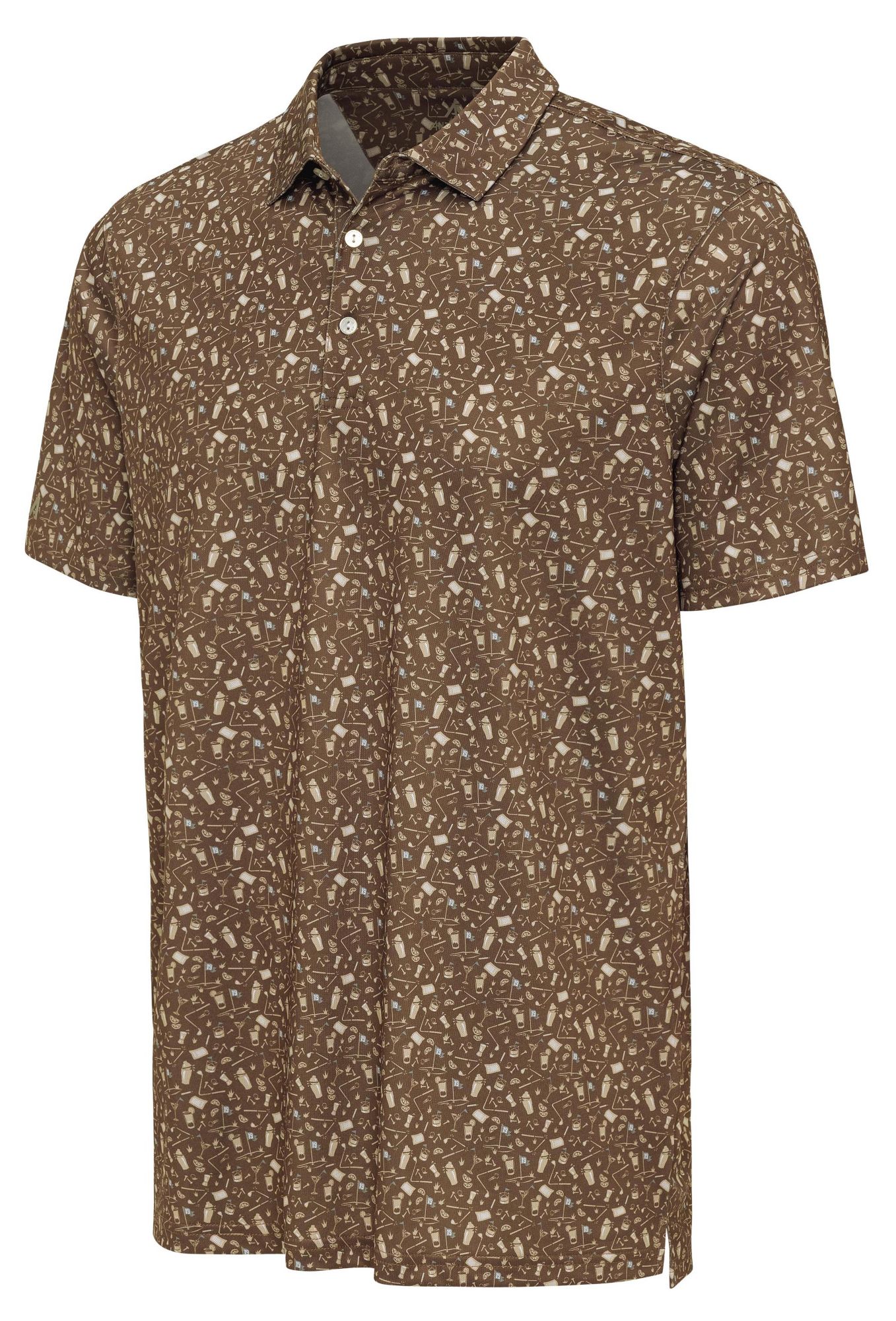 Antigua Men's Scramble Golf Polo