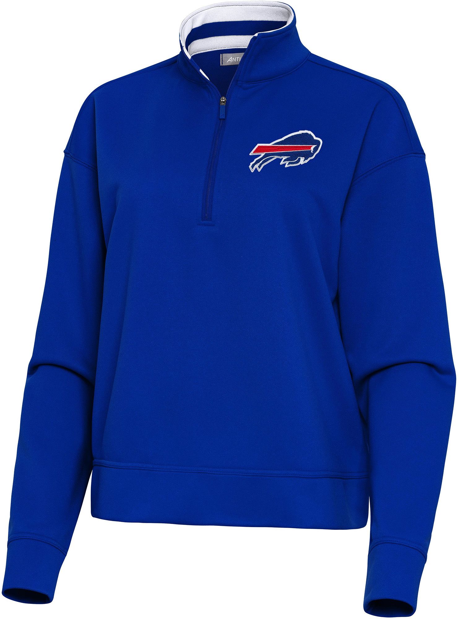 Antigua Women's Buffalo Bills Goddess 1/2 Zip Pullover