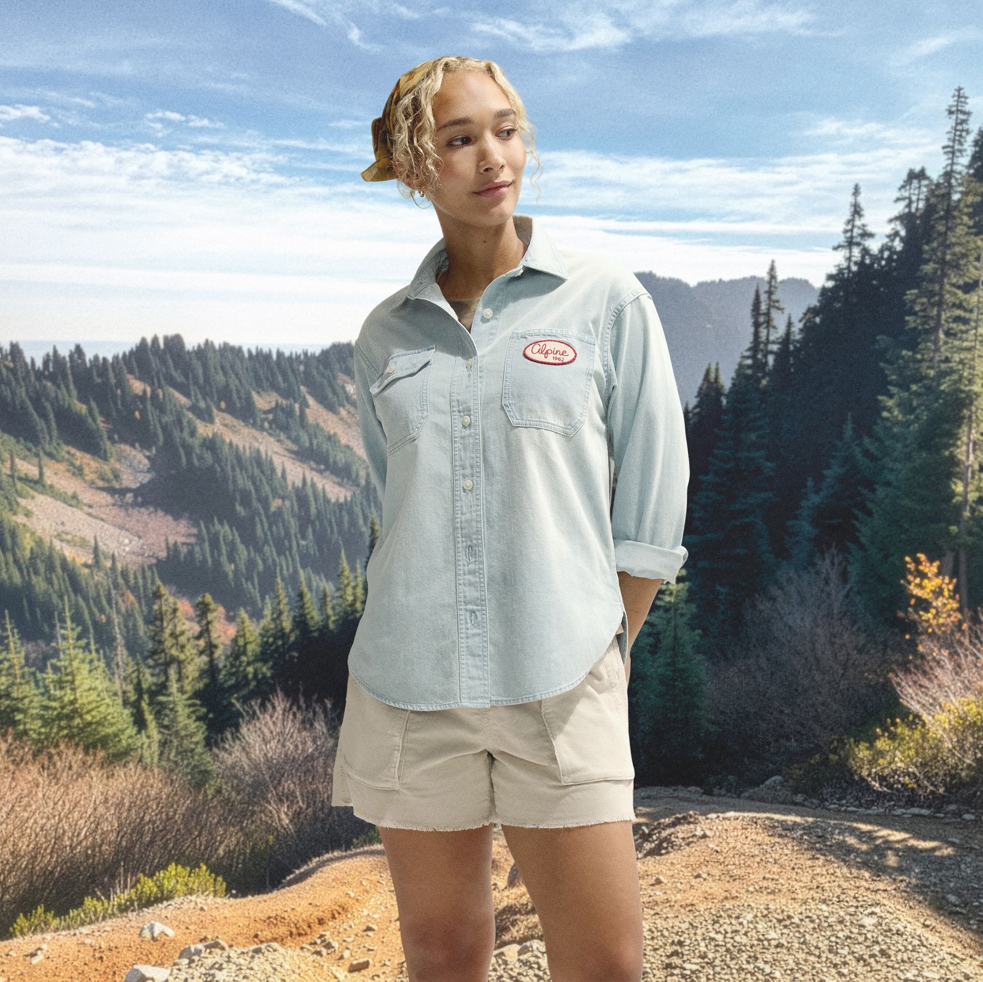 Alpine Design Women's Denim Shirt