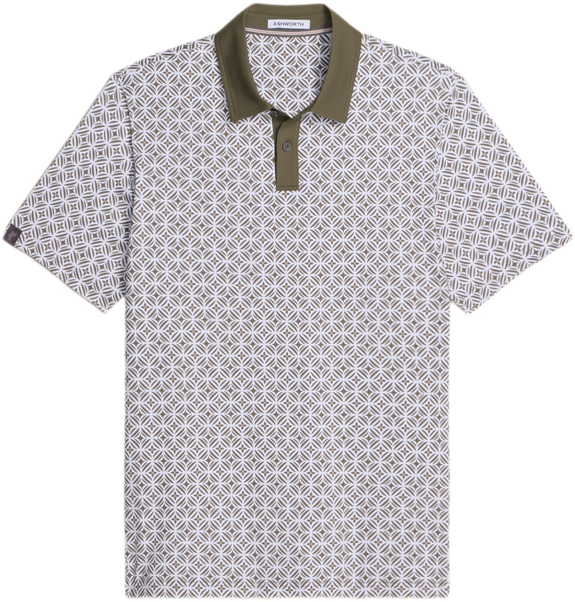 Ashworth Men's Origami Golf Polo