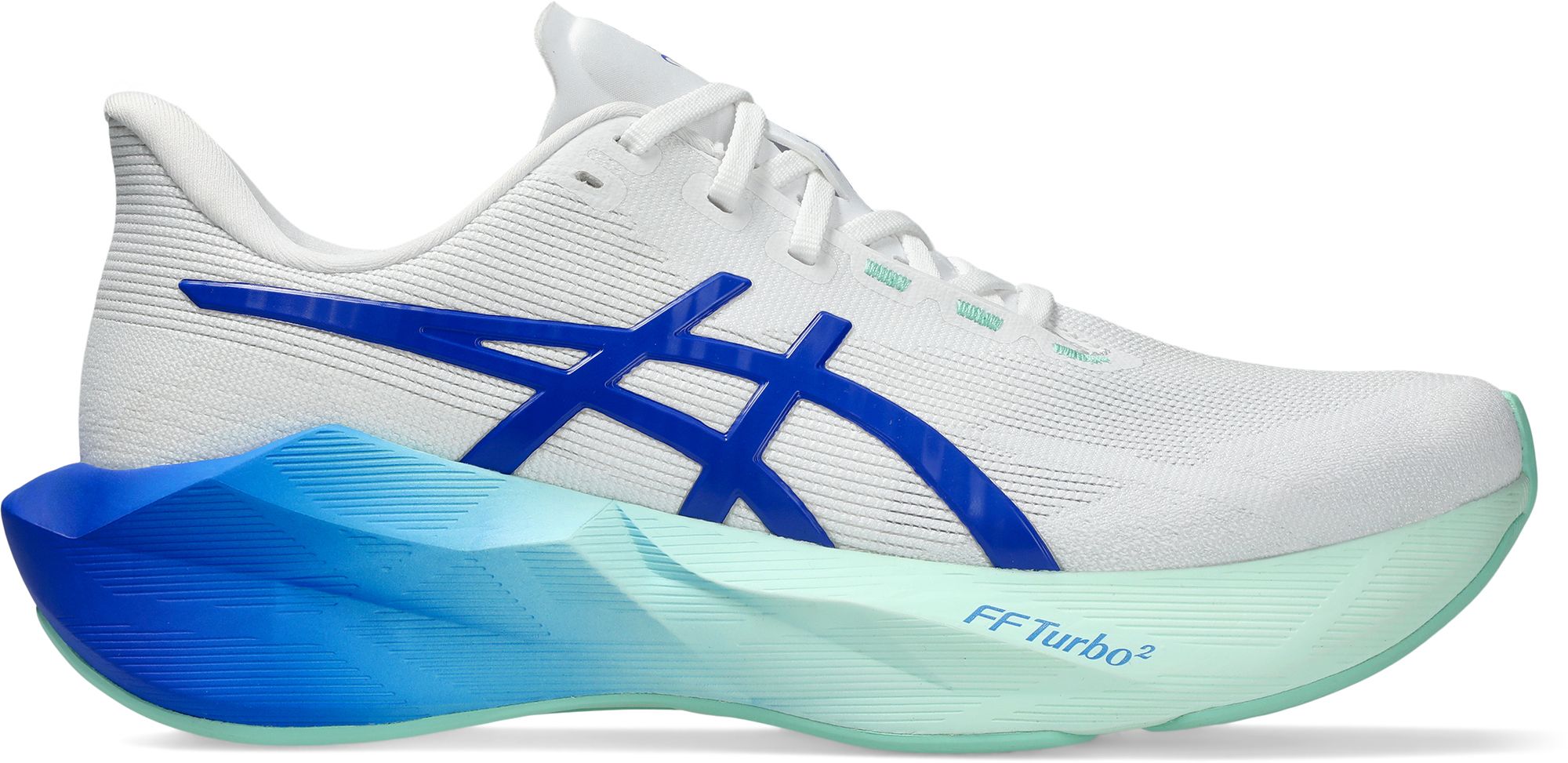 White/Neon Blue