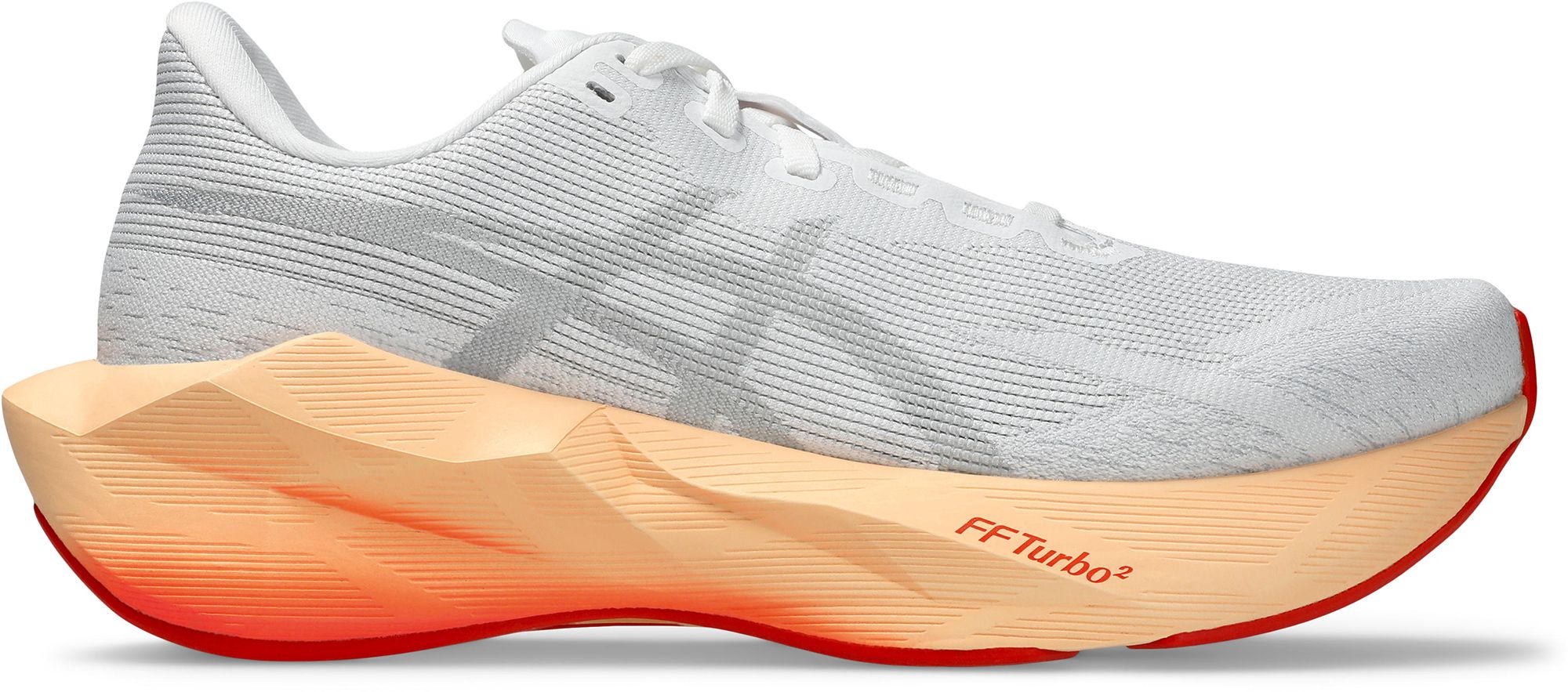 White/Vivid Coral