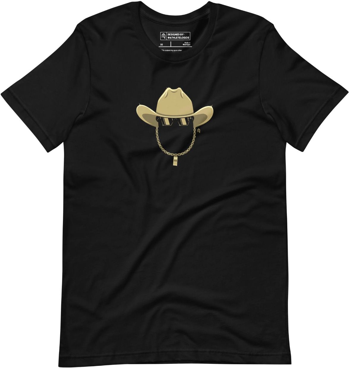 Athlete Logos Adult Colorado Buffaloes Gold Coach T-Shirt