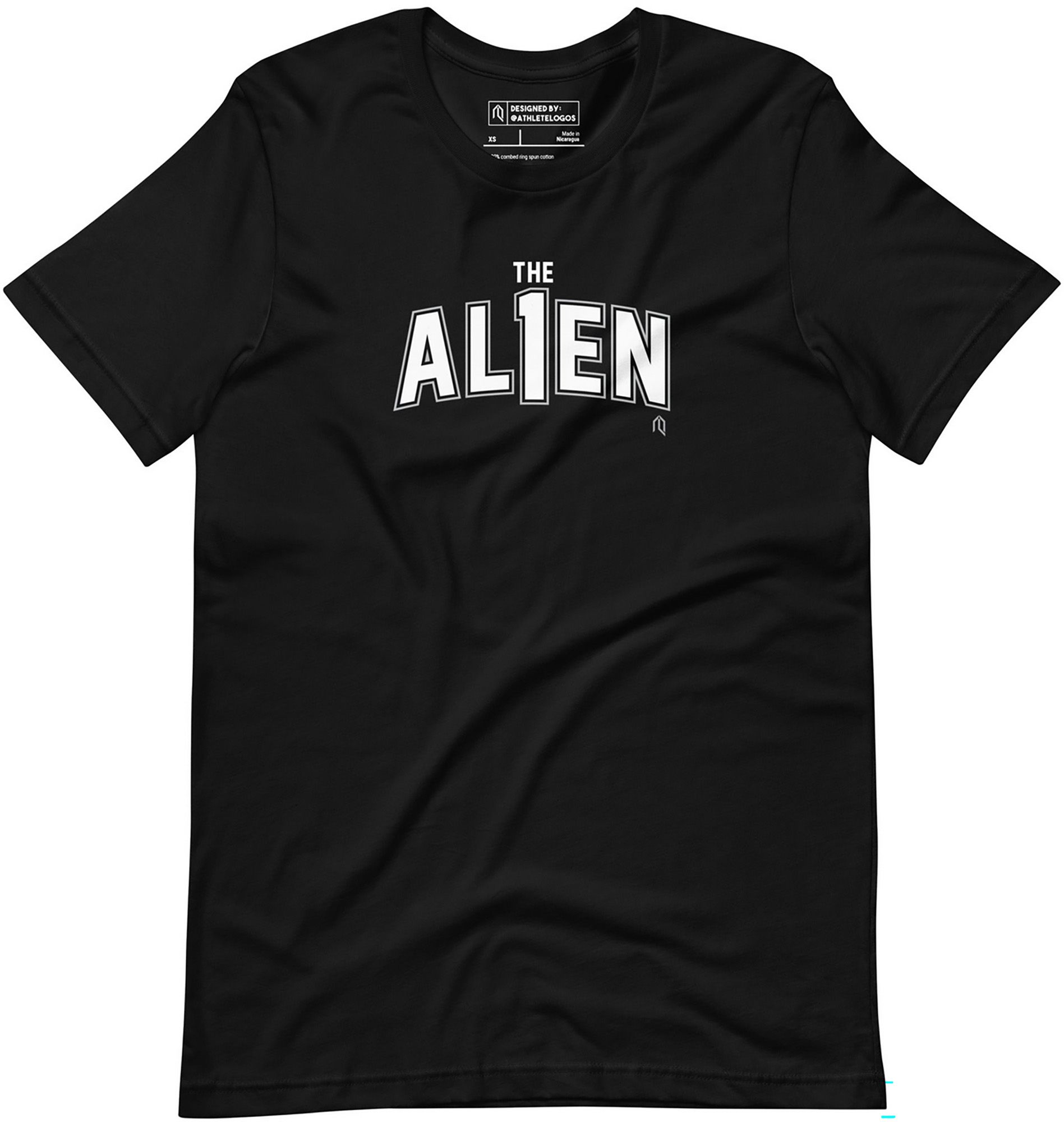 Athlete Logos Adult San Antonio AL1EN T-Shirt
