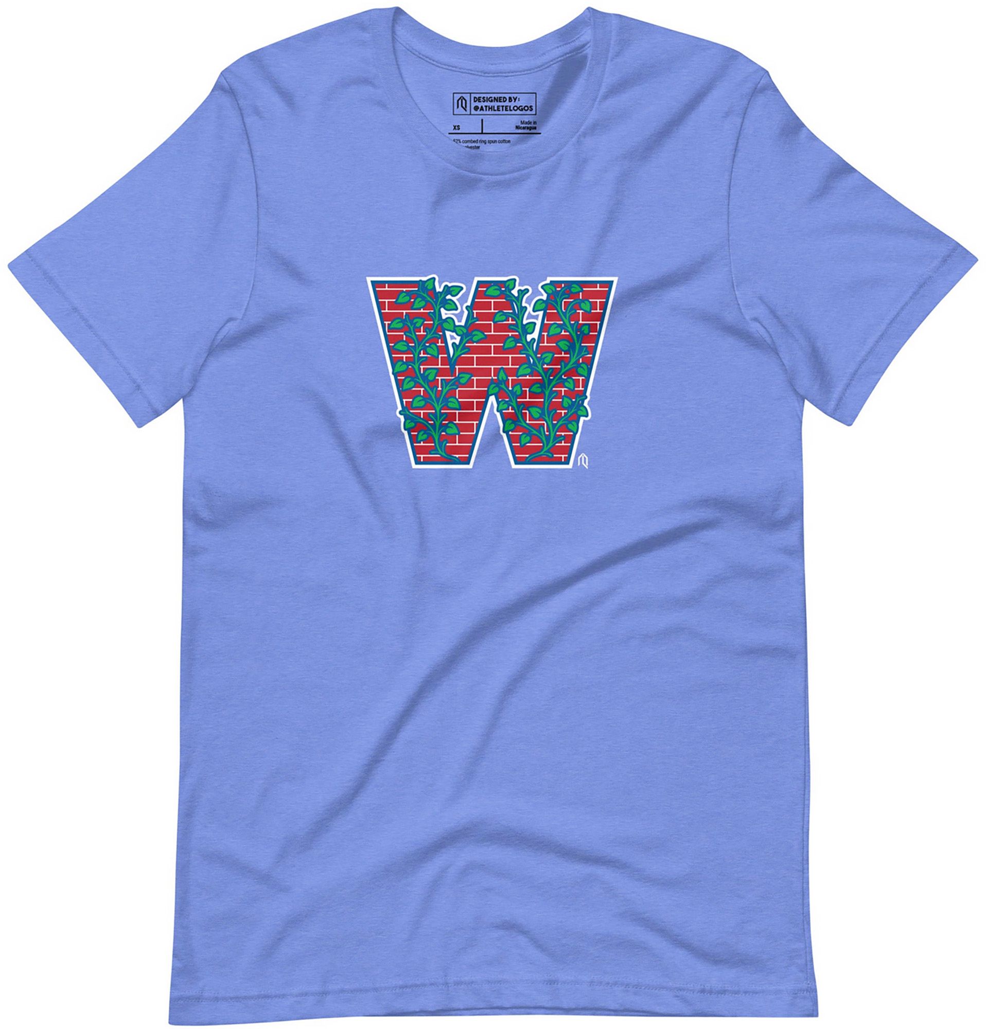 Athlete Logos Adult Chicago Club Brick W T-Shirt