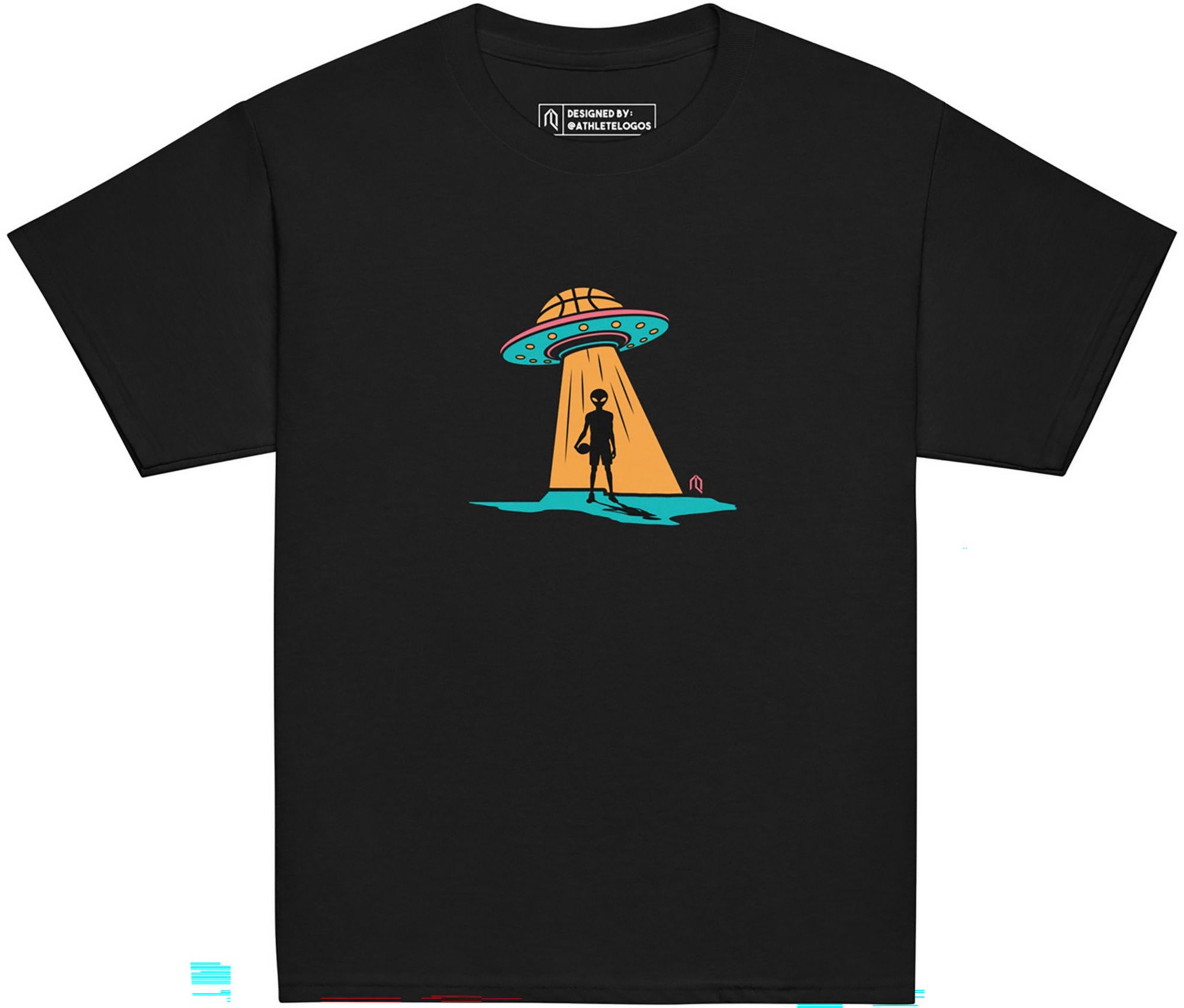 Athlete Logos Youth San Antonio Fiesta Alien Landing T-Shirt