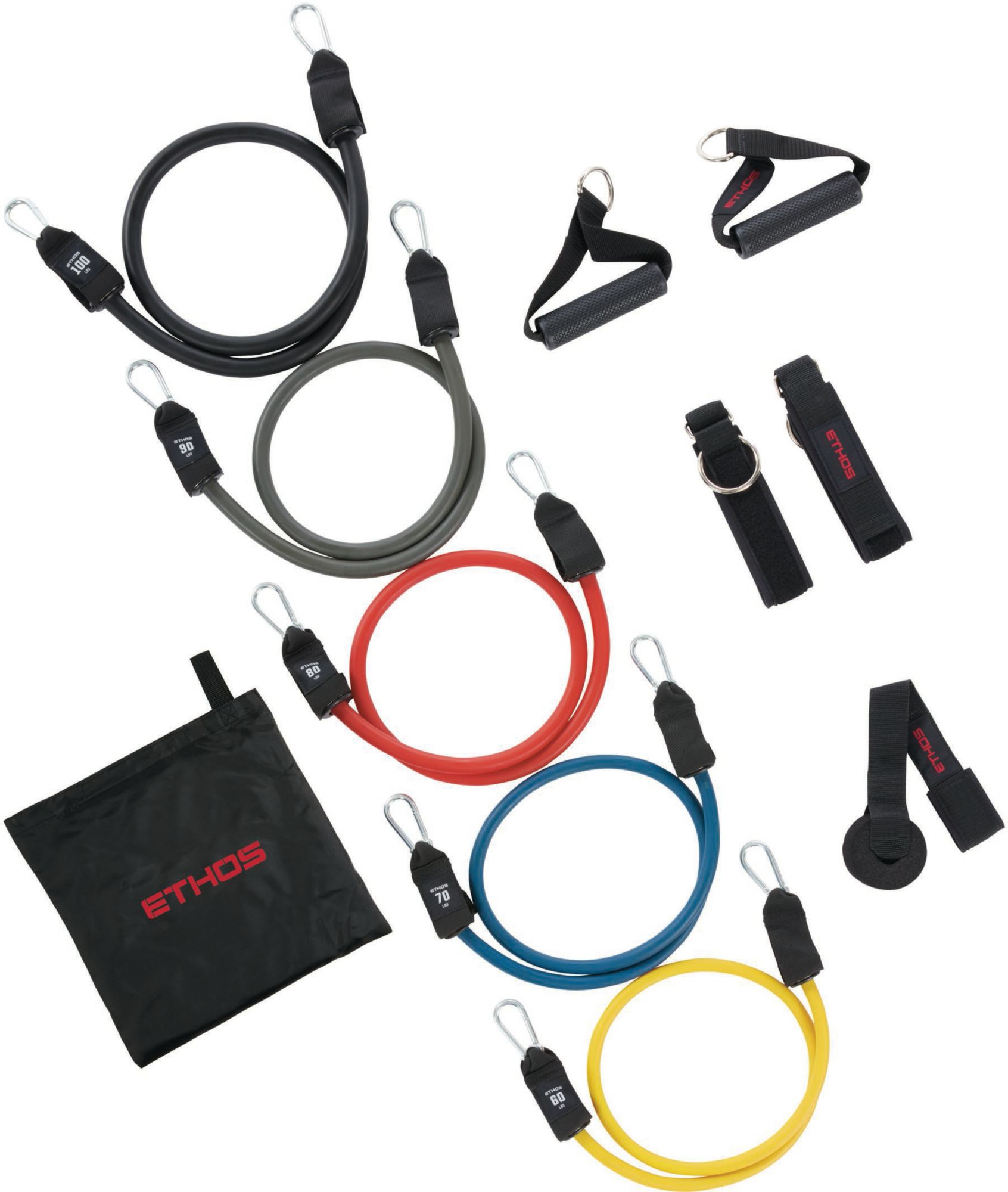 ETHOS Resistance Tube Kit 60-100 lbs.