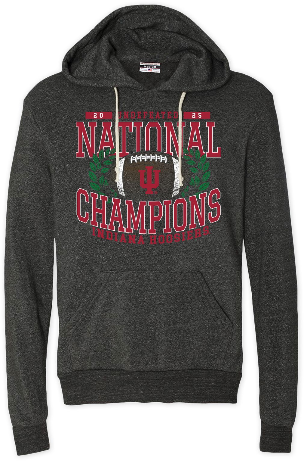 Where I'm From Adult Indiana Hoosiers Undefeated 2025-26 CFP National Champions Hoodie