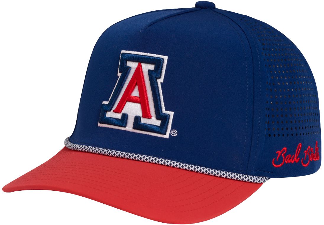Bad Birdie Adult Arizona Wildcats Navy Logo Adjustable Hat