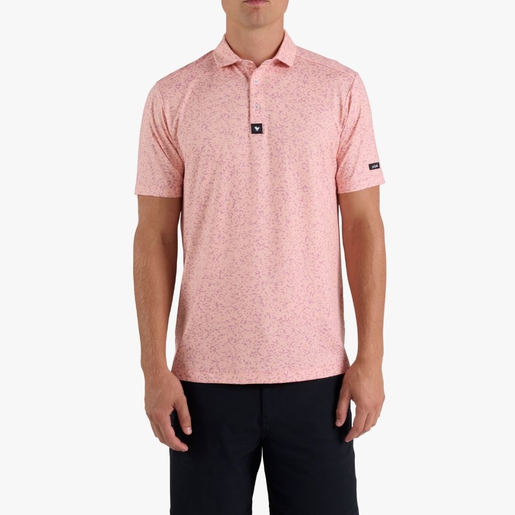 Bad Birdie Men's Greenskeeper Core Performance Golf Polo