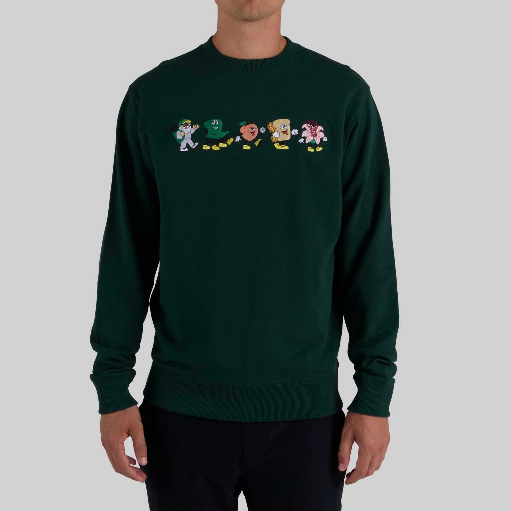 Bad Birdie Men's Amateurs Fleece Crewneck Golf Sweatshirt