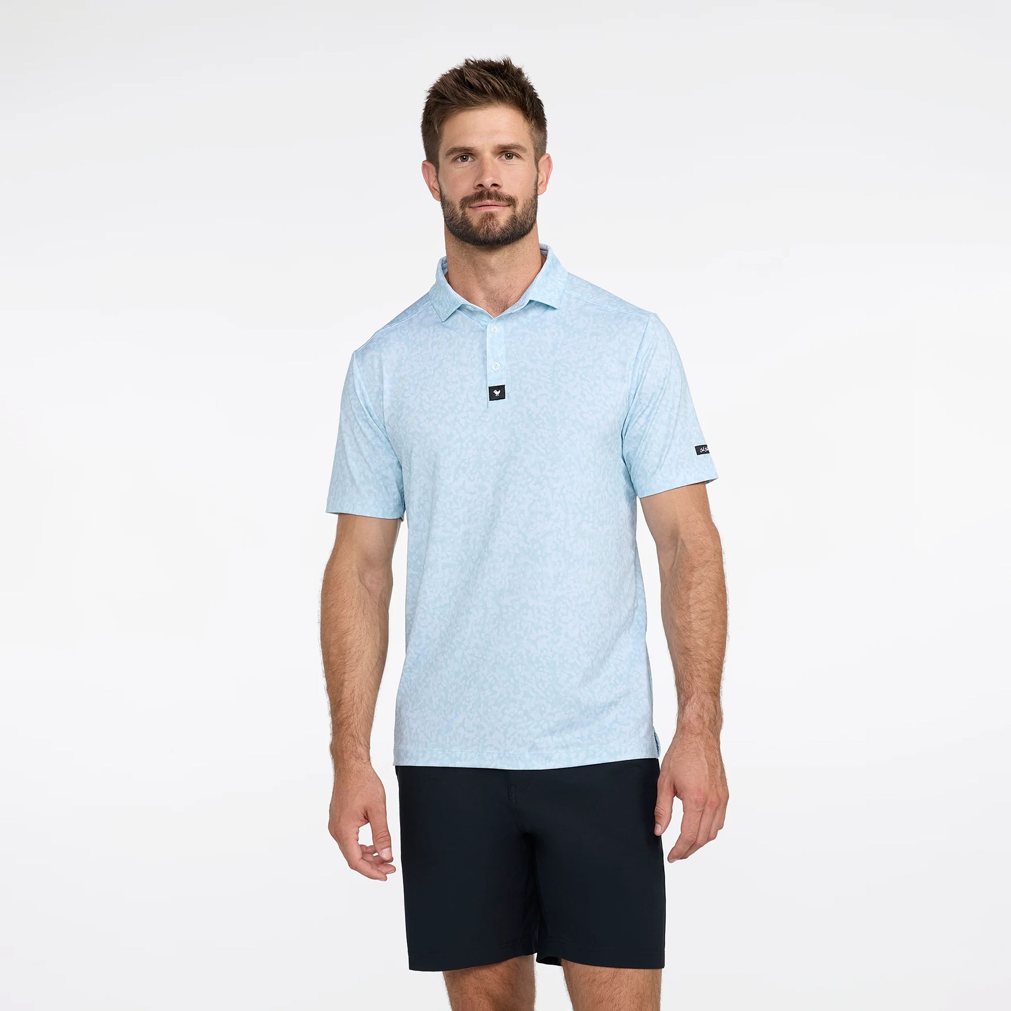 Bad Birdie Men's Salt Shaker Core Performance Golf Polo