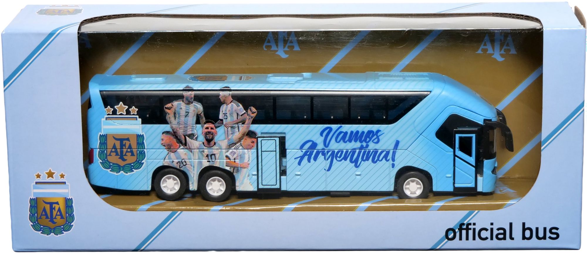 Banbo Argentina Mini Bus Figurine