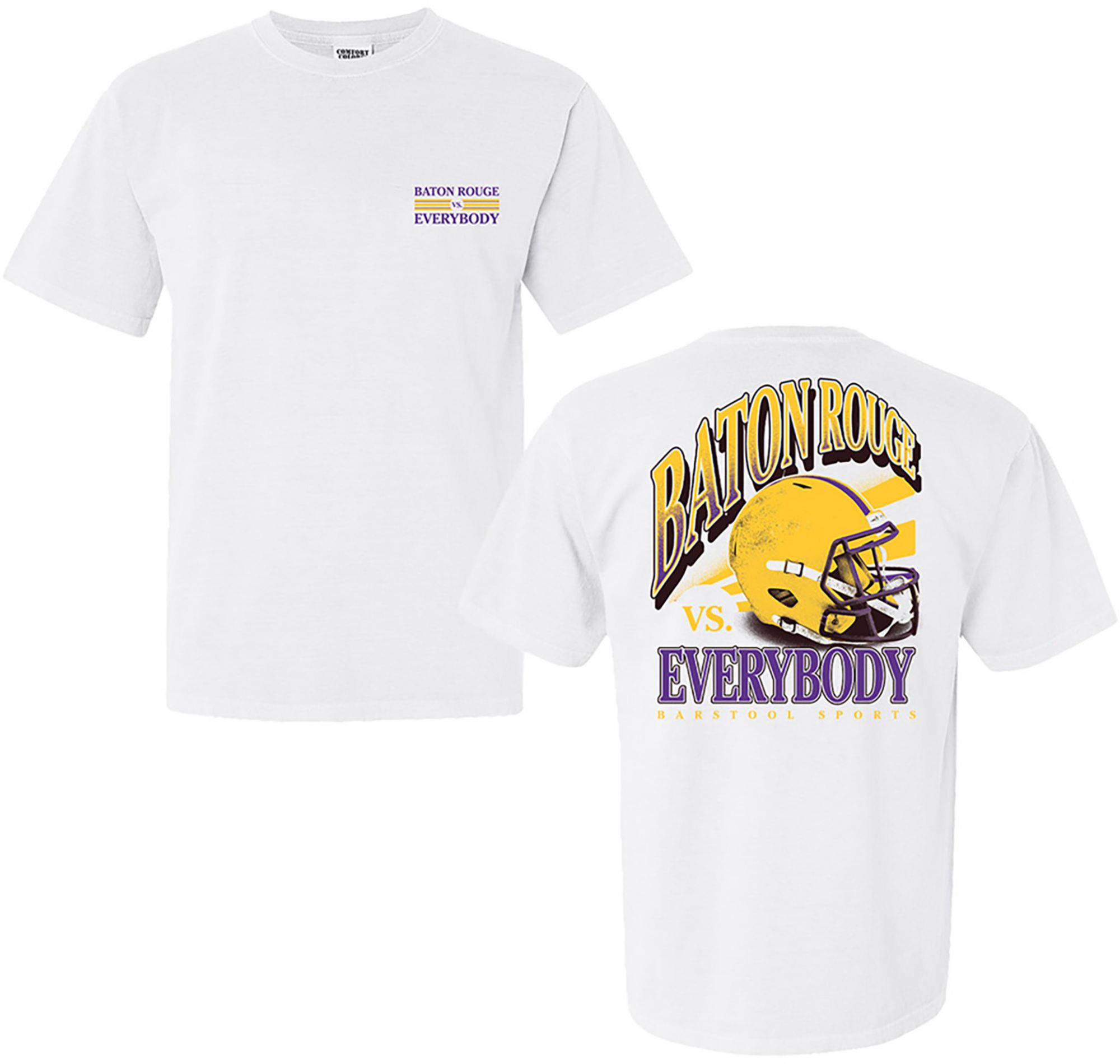 Barstool Sports Adult Baton Rouge vs Everybody Crewneck Sweatshirt