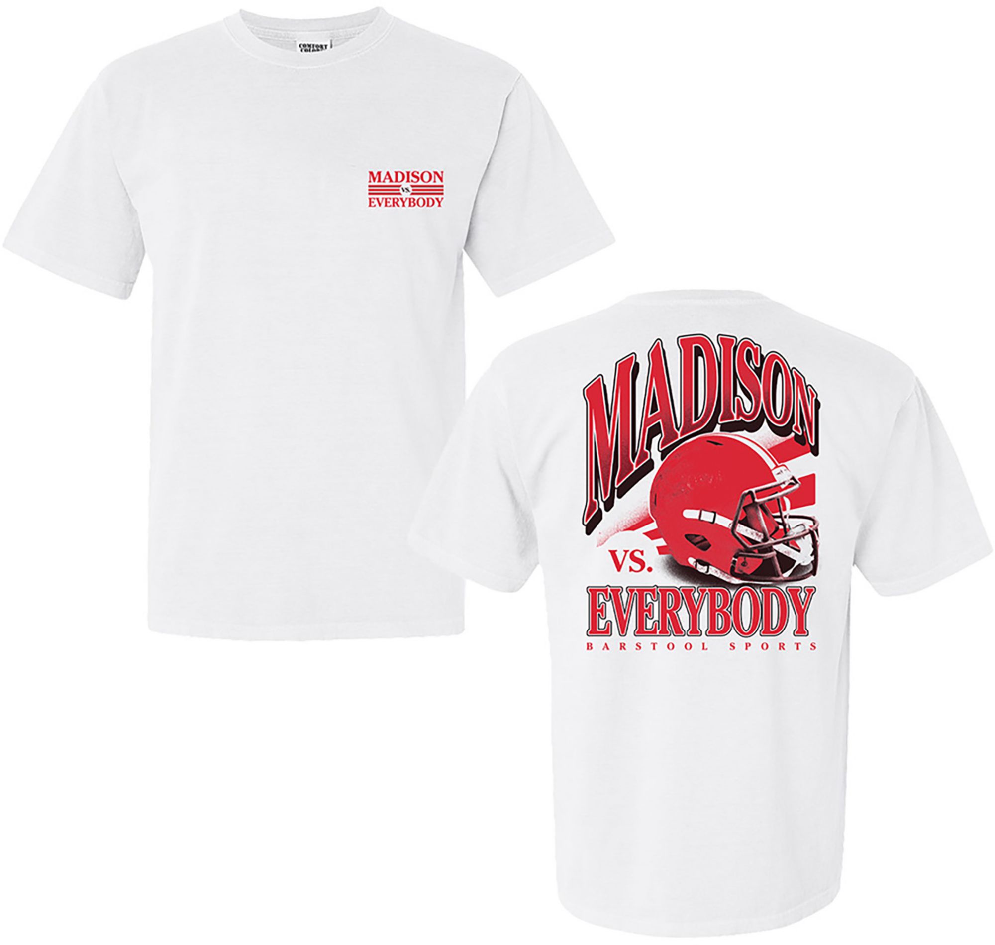 Barstool Sports Adult Madison vs Everybody Crewneck Sweatshirt