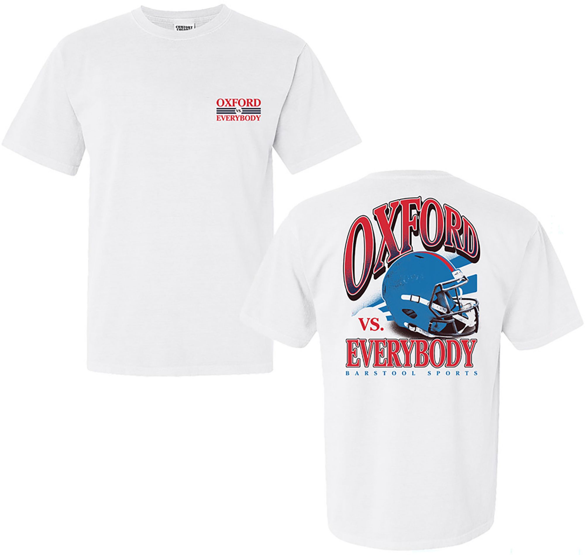 Barstool Sports Adult Oxford vs Everybody Crewneck Sweatshirt