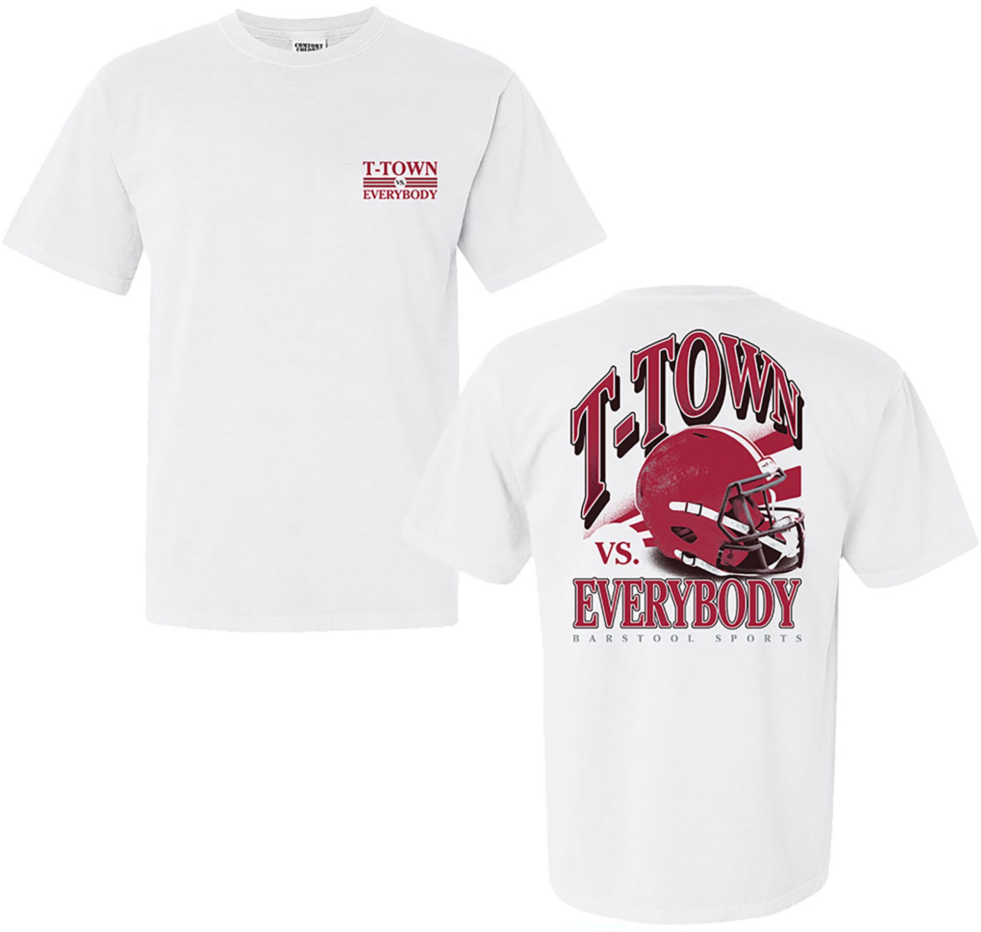 Barstool Sports Adult Tuscaloosa vs Everybody Crewneck Sweatshirt
