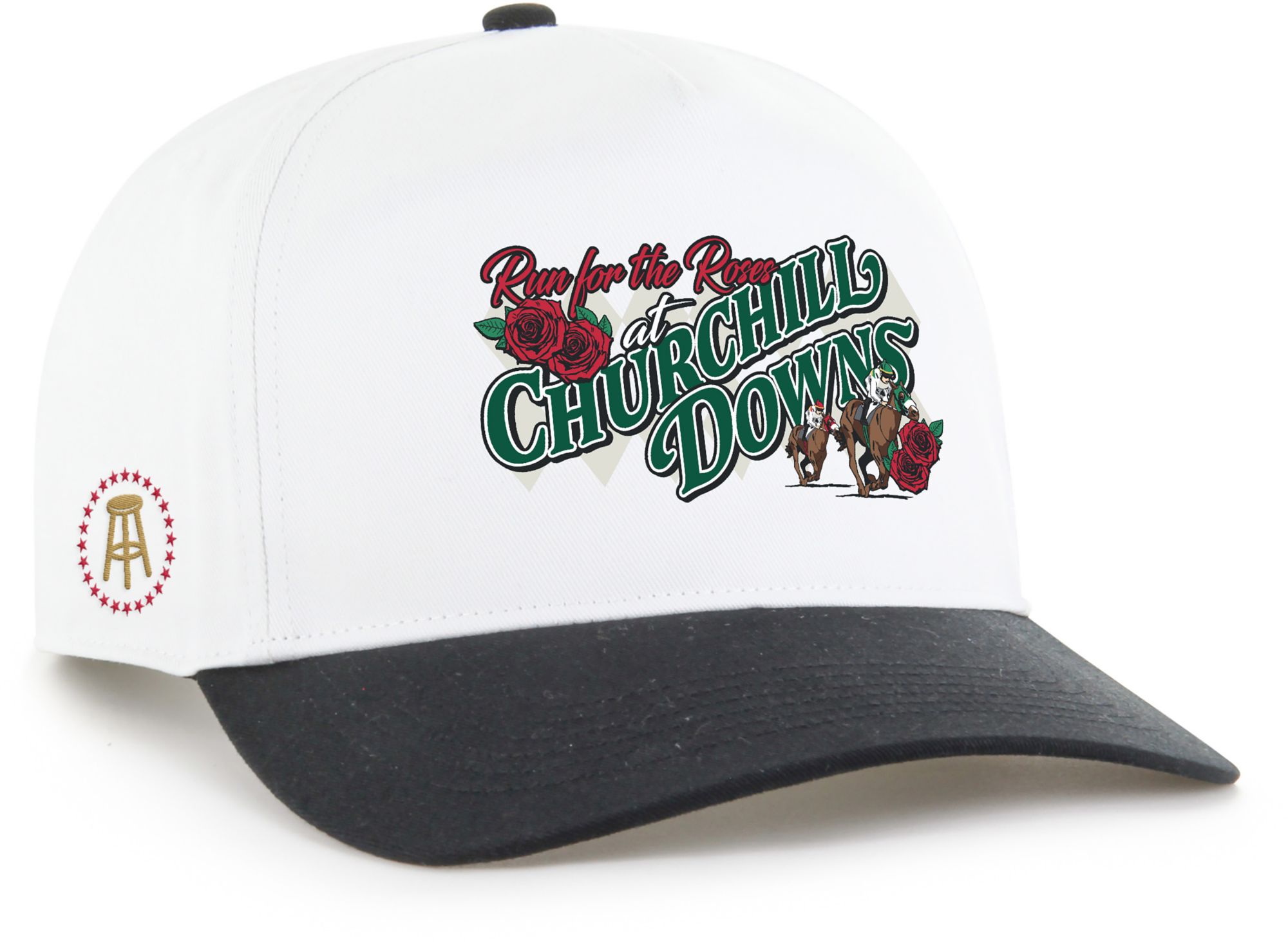 Barstool Sports Men's Kentucky Derby 2026 White Adjustable Snapback Hat