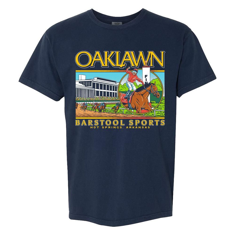 Barstool Sports Men's Oaklawn Navy Photo T-Shirt