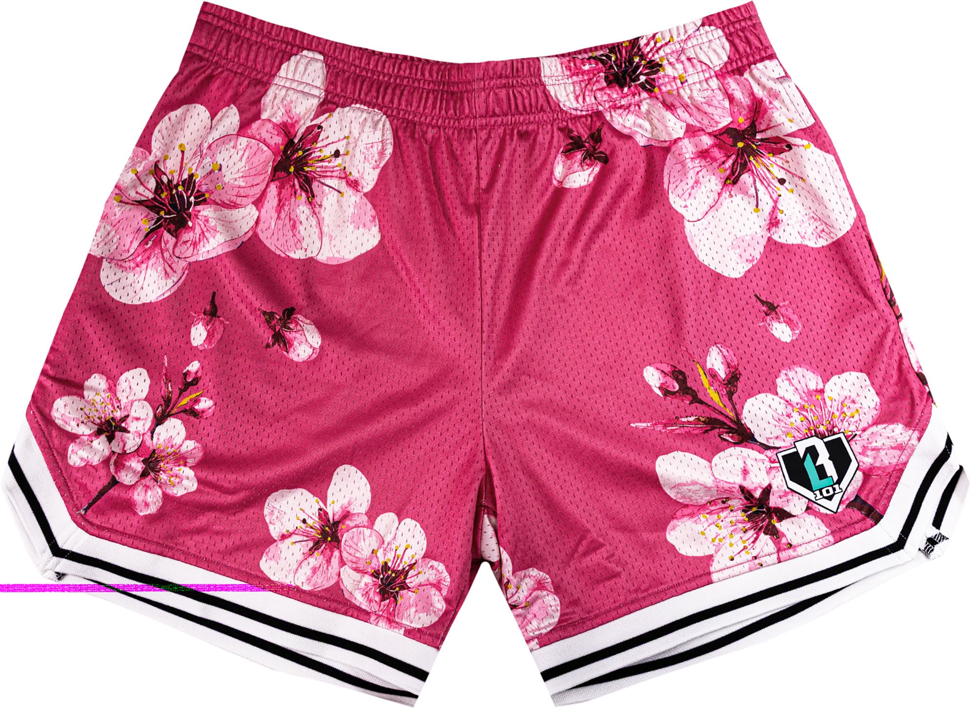 Baseball Lifestyle 101 Youth Cherry Blossom Court Shorts